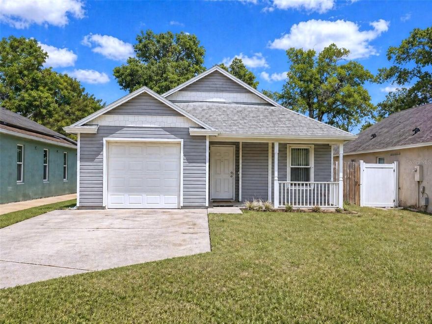 Welcome to this well maintained 3 Bedroom, 2-Bath single-family rental home in a convenient East Orlando location near UCF, Waterford Lakes, shopping, dining, and major expressways including 408, 528, and 417. This home features tile flooring throughout the main living areas, an open living/dining layout, and a functional kitchen with ample cabinet space, appliances, granite-style countertops, and a breakfast bar overlooking the living area. Both bathrooms are updated vanities with vessel sinks and tub/shower combinations. Enjoy the spacious fenced backyard with mature shade trees, perfect for relaxing outdoors. The extended driveway provides added parking convenience, and the cul-de-sac setting offers a quieter residential feel. Move-in ready. Schedule your private showing today and make this East Orlando rental your next home!