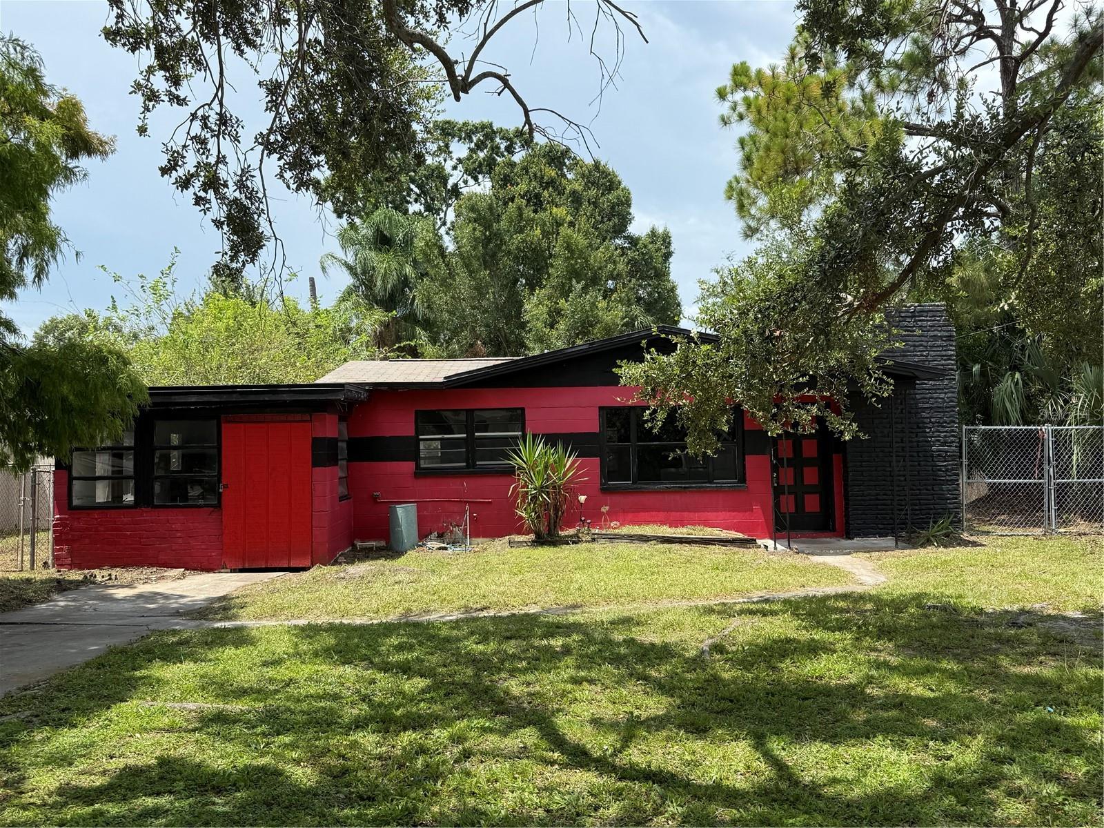 Excellent opportunity with this all block home on a huge 66x120, 7,920 sf lot with great bones. With 1,343 sf under roof there is ample space to reconfigure this home into a comfortable 3/2. New shingle roof in 2022. Huge front yard and fenced in back yard. This home is ready for its new owner to take it to the next level. Cash or hard money only, home is sold strictly as-is. Seller financing may be available. Vacant and easy to show, call or text today to come check this one out before it's gone.
