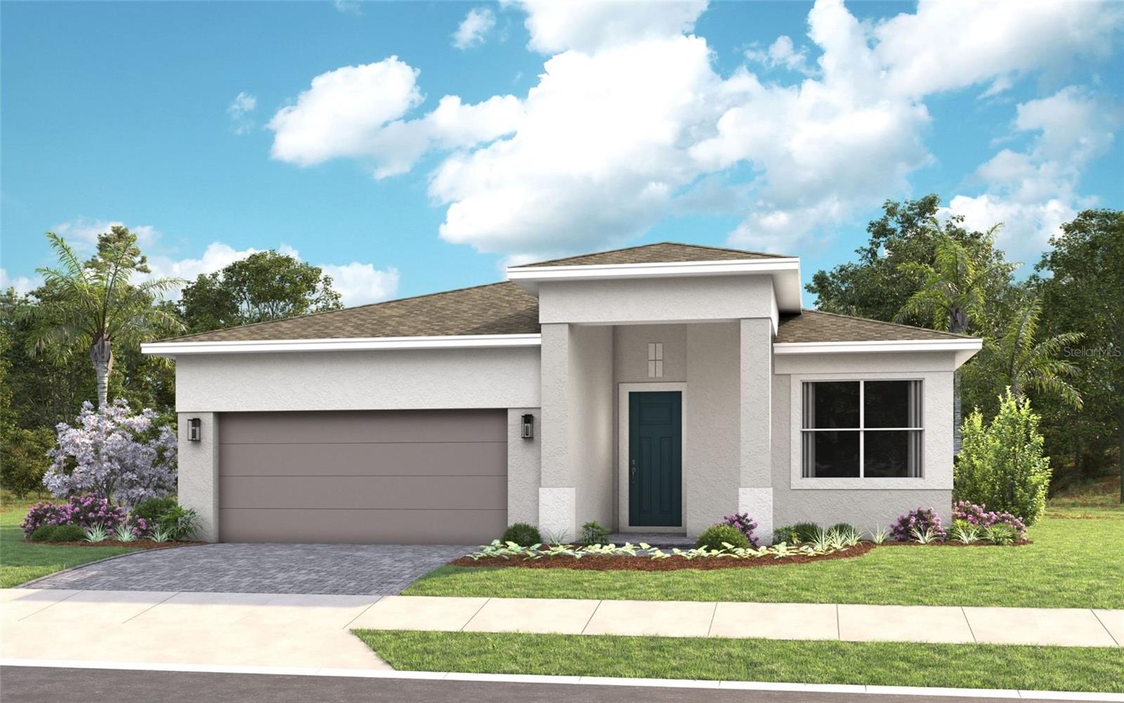 Under Construction. ***NEW CONSTRUCTION***Model Photos used for reference*This thoughtfully designed Morgan floorplan combines style and functionality with stunning architectural details. The gourmet kitchen is equipped with GE Profile appliances, a 30” stainless steel gas cooktop, a 30” curved chimney hood, and luxury 3cm quartz countertops paired with an Emser designer marble backsplash. Frameless European-style cabinets and a double trash roll-out enhance both convenience and elegance.
The expansive Great Room flows seamlessly into the outdoors through a 16' x 8' tall sliding glass door, leading to a spacious lanai with a 5’ privacy wall, creating the perfect setting for entertaining or relaxing in privacy. Inside, the home boasts laminate wood plank flooring in the main living areas and flex space, while the Owner’s Suite features upgraded laminate wood flooring for added warmth and sophistication.
In the bathrooms, enjoy luxurious tile-to-the-ceiling showers with semi-frameless enclosures in both the Owner’s Bath and Bath 3, plus a recessed tiled shower in place of the tub in the secondary bath. Additional features include a designer glass front door, washable flat interior paint throughout, and a laundry tub rough-in for added convenience.
This home offers both contemporary design and modern conveniences, perfect for those seeking style, comfort, and functionality in every space.