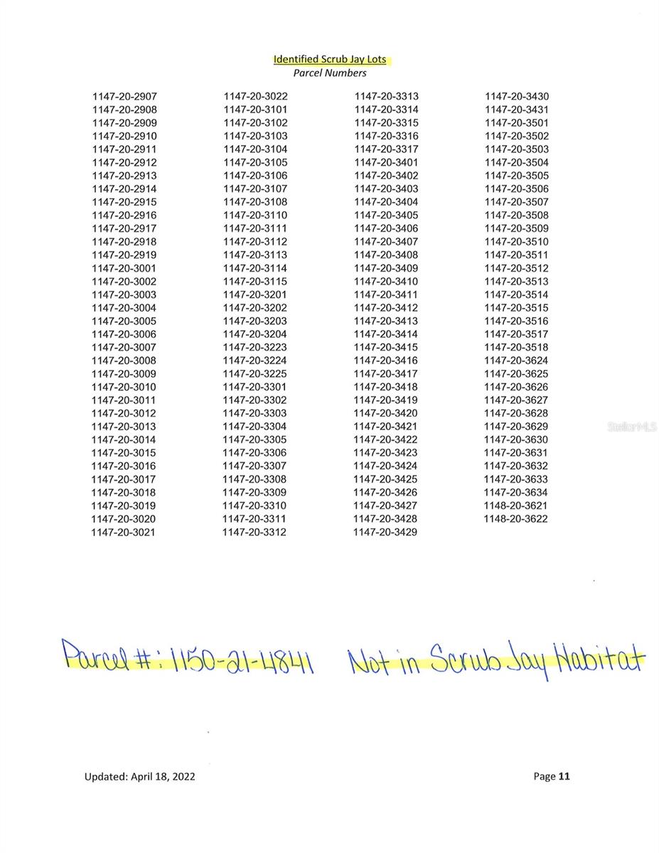 PORT CHARLOTTE SUB 45 - Land