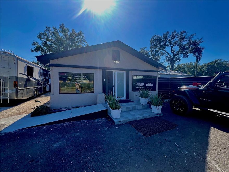 Fantastic opportunity for buyer seeking a property with business income and future potential.Located in an IG industrial zone this property includes two storage units in the  rear yard ,both currently under contract , generating steady income .Perfect for office use auto -related business ,storage ,or investment purposes.Conveniently located near major roads and commercial activity,.Seller is willing to assist  with closing costs .