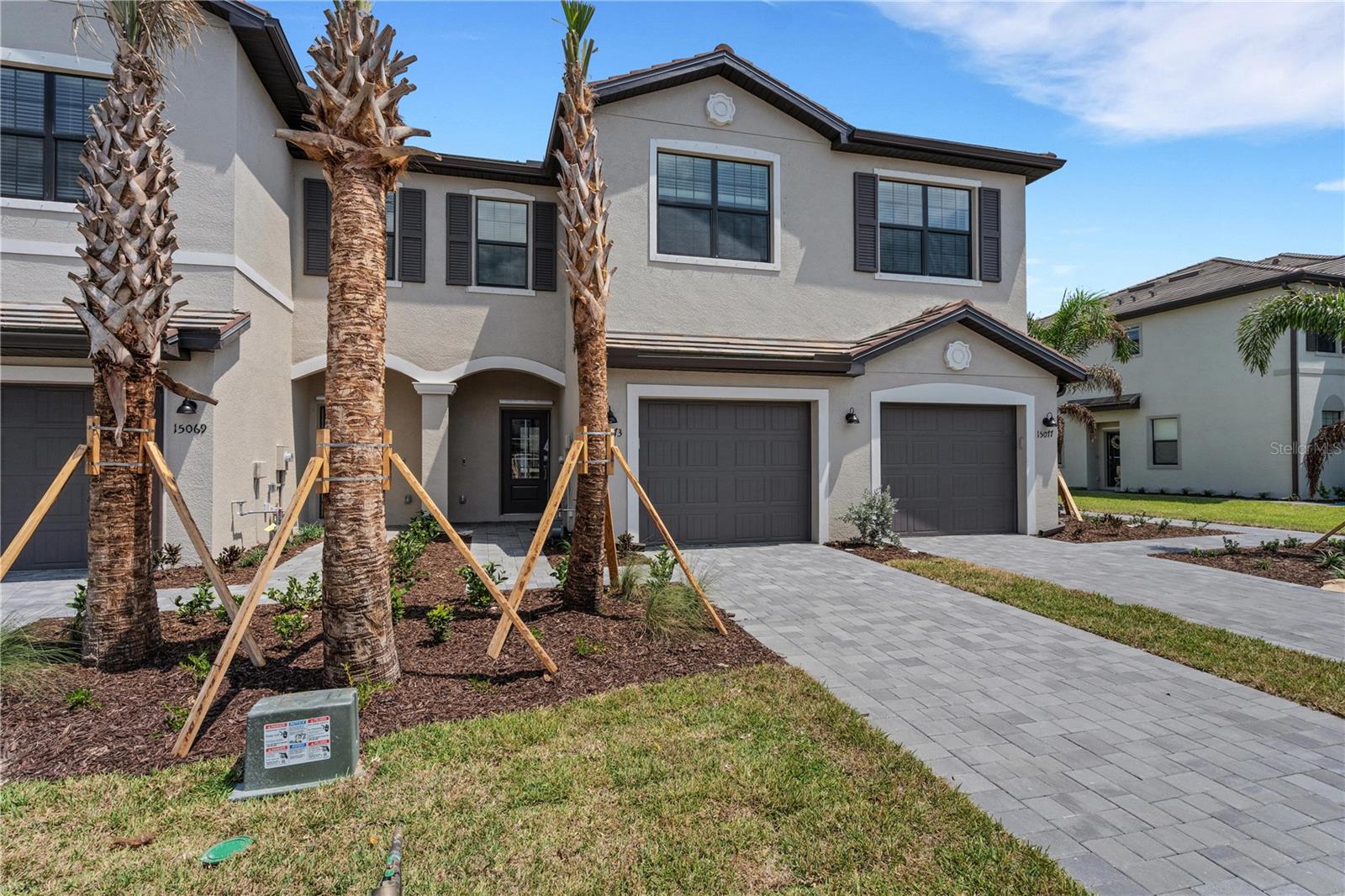 Beautiful 2023 built TownHome - in the gated community of Lorraine Lakes in Lakewood Ranch. Unfurnished, 3 bedroom, 2.5 bathrooms and 1 car garage. Screened-in and covered lanai, which is perfect to enjoy the water view. Your fur baby is welcome here with no monthly fee! Rent includes: Basic internet, cable, and maintenance of the grounds. Amenities include: 3 pools, gym, tennis, pickle ball courts, basket ball courts, club house with a restaurant, tiki bar, cafe, arcade game room, and more. All this within minutes to UTC mall, restaurants, gyms, salons, entertainment, downtown, airport, sport fields and the top-rated beaches in the country. Rent includes internet, cable and maintenance of the grounds. Resort Style amenities will be completed soon. Top-rated schools.