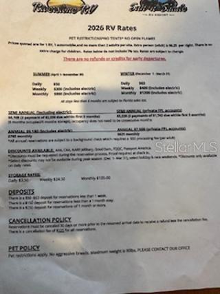 SUN & SHADE RV PARK - Residential