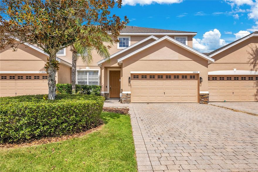 Seller is offering $10,000 towards buyer’s closing costs!
Market improvement plus this valuable incentive makes this updated, low-maintenance townhome in the guard-gated community of Sorrento Springs an opportunity you don’t want to miss. Offering over 2,500 sq. ft., this 4-bedroom, 3.5-bath home features an open layout, two-car garage, and private backyard with no rear neighbors. The primary suite is on the main level with two walk-in closets and a spa-style bath. Recent updates include new luxury vinyl plank flooring, fresh interior paint, a modern electric fireplace, quartz countertops with a quartz waterfall island, soft-close cabinetry, stainless steel appliances, updated lighting, fully renovated bathrooms, new window blinds, and a new roof (2024). Upstairs includes a large bonus room, three additional bedrooms, and two full baths. HOA covers lawn care, exterior maintenance, and irrigation for truly easy living. Enjoy resort-style amenities including a clubhouse, pool, fitness center, tennis and basketball courts, and playground. Golf lovers will appreciate Eagle Dunes Golf Course within the community. Conveniently located near Mount Dora, Sanford, and Lake Mary. Schedule your private tour today!