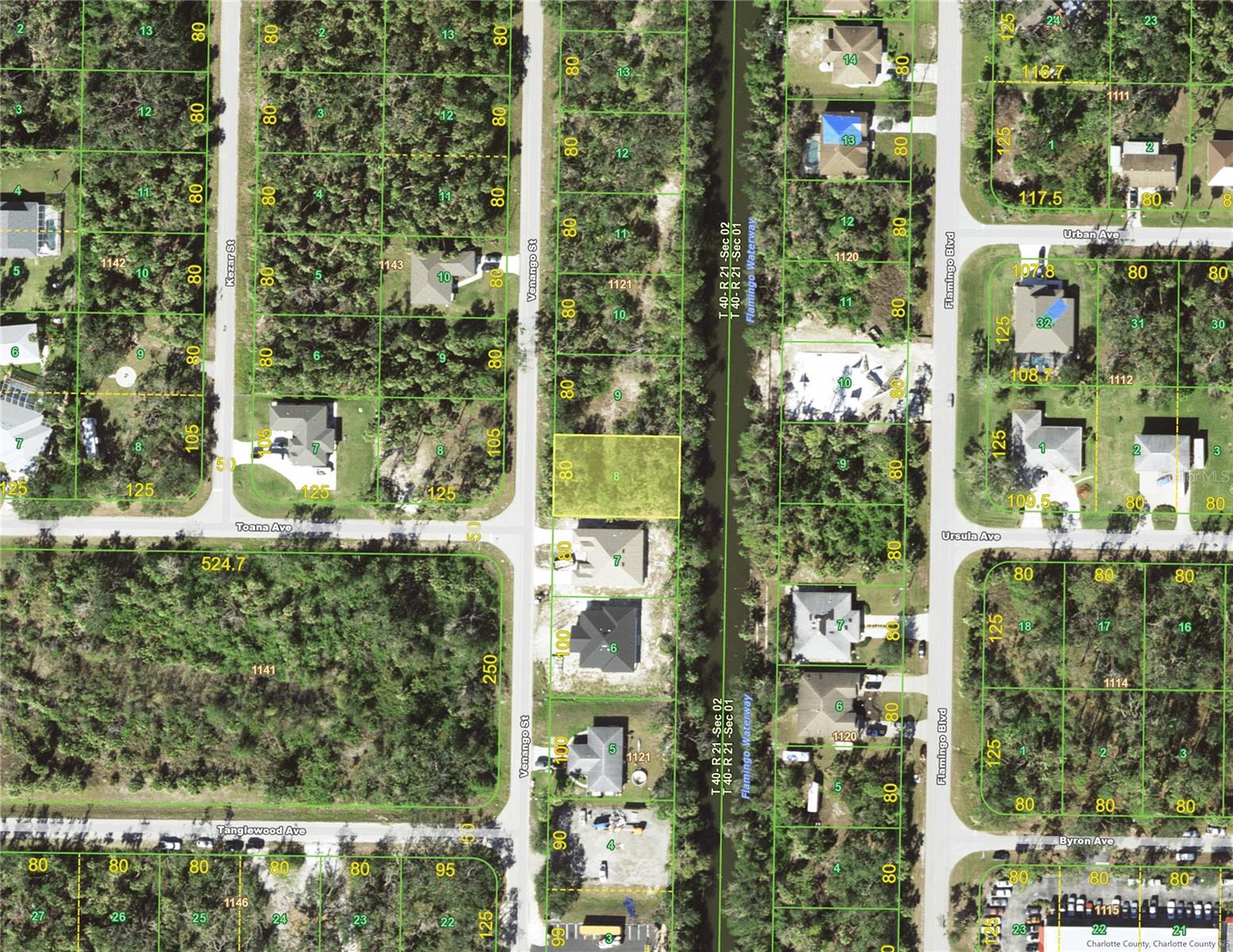 Great freshwater canal-front duplex or single-family lot. Zoned RMF10. Build duplex and live in one side and rent the other side for rent free living. Close to beaches and shopping. Buy now and build later. New construction all around. Hard to find waterfront duplex lot.