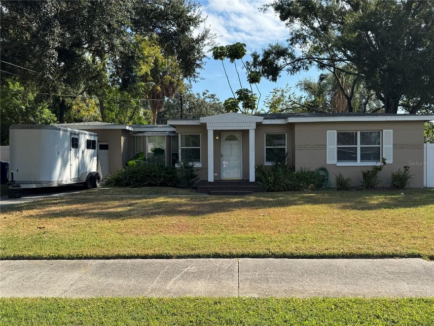 Nestled in the heart of South Tampa, this charming 2-bedroom, 1-bath home offers timeless appeal and solid potential in one of Tampa’s most desirable neighborhoods. The inviting layout features warm wood floors that flow throughout the main living areas and bedrooms, creating a bright and comfortable atmosphere. The spacious kitchen opens to the living and dining spaces, offering plenty of room for everyday living and casual entertaining. The bathroom has been thoughtfully updated for accessibility and convenience, while many of the home’s original details—such as its classic façade and mature shade trees—add character and charm. Outside, a fenced backyard provides privacy and room to garden, play, or expand, and the one-car garage adds valuable storage and functionality. Located minutes from shopping, dining, and South Tampa’s top schools, this home presents a wonderful opportunity for buyers seeking a property they can personalize. Whether you’re looking for a primary residence or an investment with great long-term potential, this is a fantastic chance to own in a prime Tampa location.