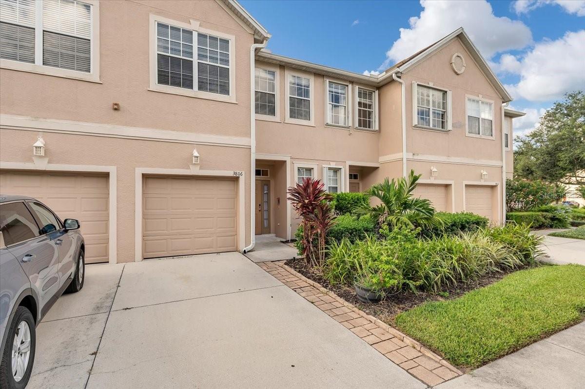 One or more photo(s) has been virtually staged. Discover the charm and tranquility of 3806 Virga Blvd, a desirable 3-bedroom, 2.5-bath townhouse nestled in the gated Parkstone community of Sarasota, FL. Boasting approximately 1,378 sq ft of living space and built in 2003, this well-maintained home offers inviting comfort and a peaceful pond-side setting.
Open-concept main level with spacious living, dining, and kitchen areas.
Sliding glass doors lead to a screened lanai, providing lovely pond views and the perfect spot to relax outdoors
Upstairs, the primary suite enjoys serene views of the water, a walk-in closet, and an en-suite bath featuring a garden tub and separate shower. There is also two additional bedrooms and a full bathroom as well as a laundry closest with a full-size washer and dryer, with a
brand new hot water tank and soon to be new roof make this a must see!
Maintenance-free living at its finest! Parkstone’s HOA covers pool, lawn, roof, pest control, exterior maintenance, security, and trash removal—no CDD
Amenities include a community pool and quiet streets lined with mature landscaping in a gated community.
Ideally situated within minutes of Siesta Key Beach, downtown Sarasota, hospitals, shopping, dining, and the Legacy Trail.