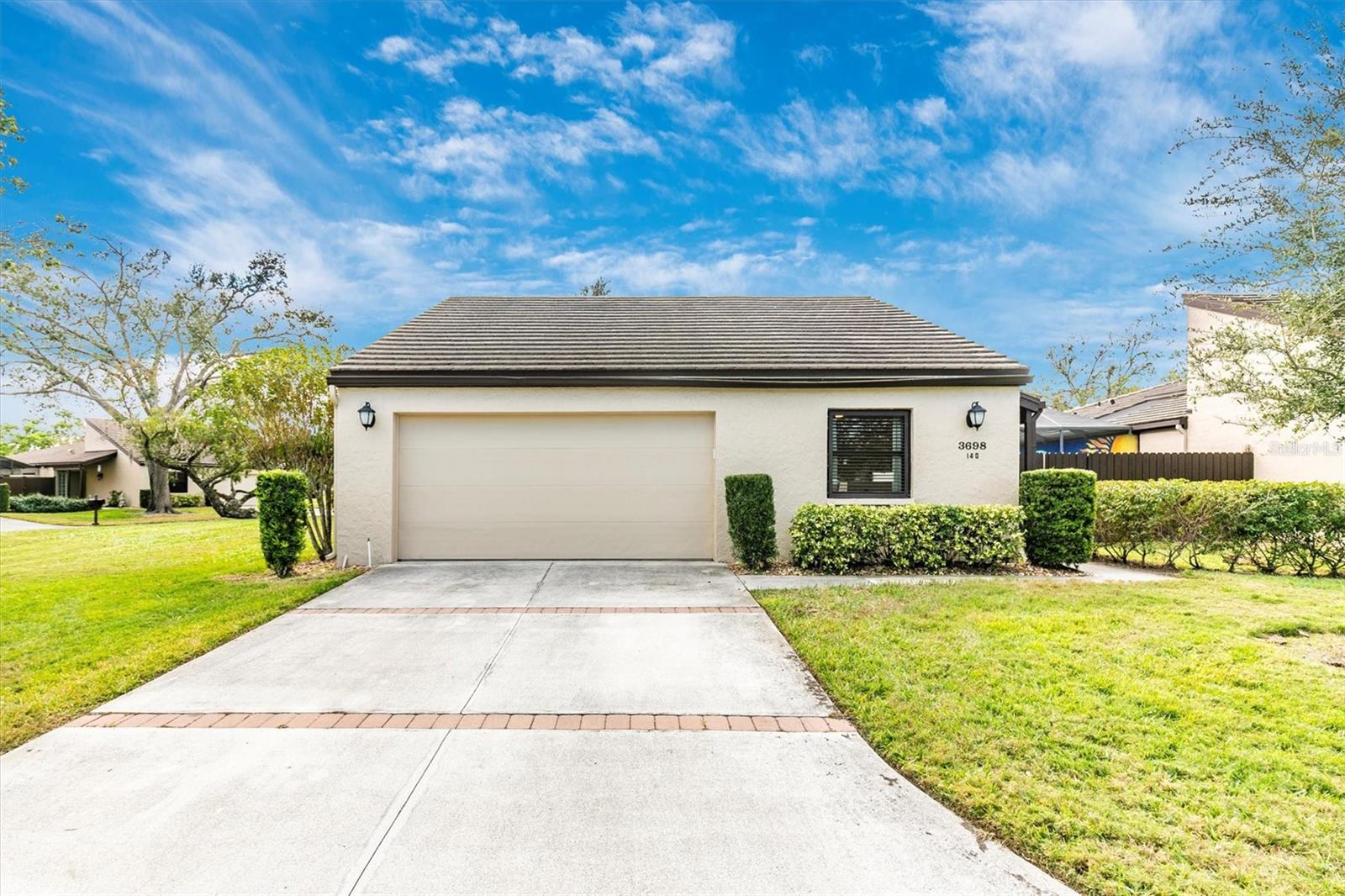 Fully furnished 2BR/2BA villa with private pool in Glen Oaks Manor! Enjoy a spacious layout, beautiful pool, and cozy loft upstairs. Primary suite features a large walk-in closet and direct pool access. Relax in your private backyard oasis, perfect for lounging or dining al fresco. Quiet, tree-lined community just minutes from shopping, dining, golf, and Sarasota’s beaches. Annual rental – move-in ready, just bring your suitcase!
