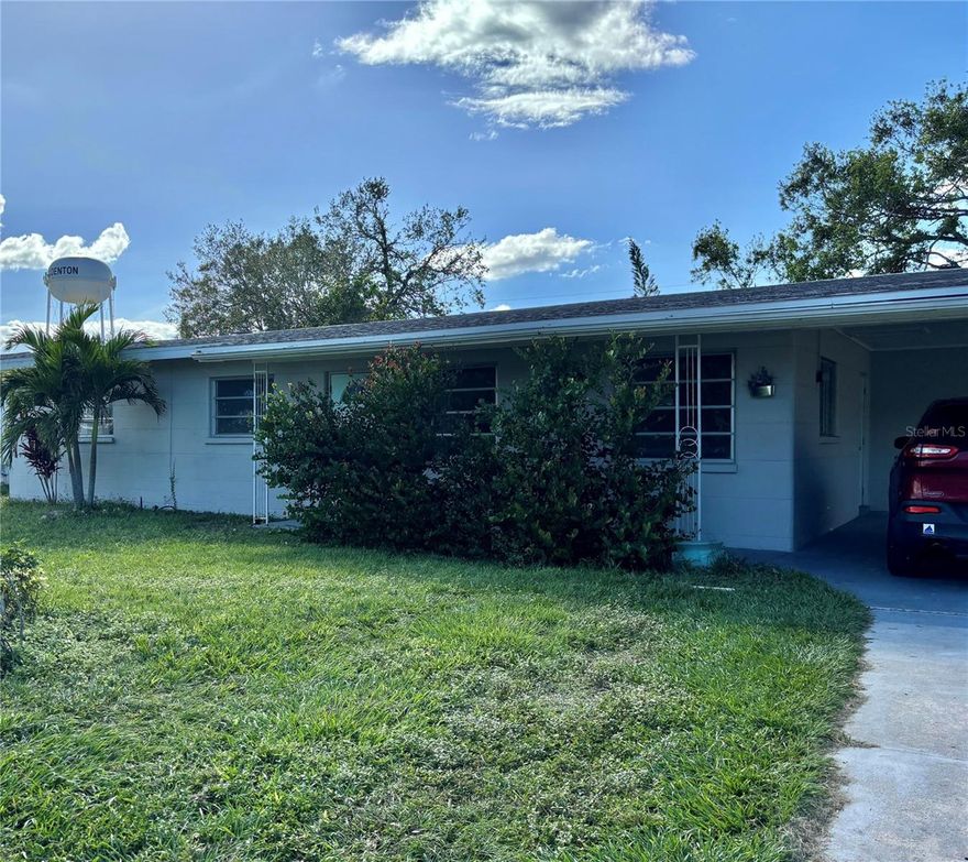 Charming home located in the heart of Bradenton. Renovated 3-bedroom 2 bath block home in west Bradenton, New roof in 2019, new AC in 2018, huge backyard. This beautiful home is sitting on almost a quarter acre of land and is close to shopping, restaurants, beaches and downtown. Home, 3 broom 2 bath and a private carport offering a blend of classic style and modern amenities. This property features spacious living areas, a well-appointed kitchen, large yard appropriate for outdoor activities. Enjoy the convenience of nearby shopping, dining, and entertainment options. The deal will not last long..  Don't miss the opportunity to make this delightful house your new home to dwell and maintain it.  LEASE for 2 years