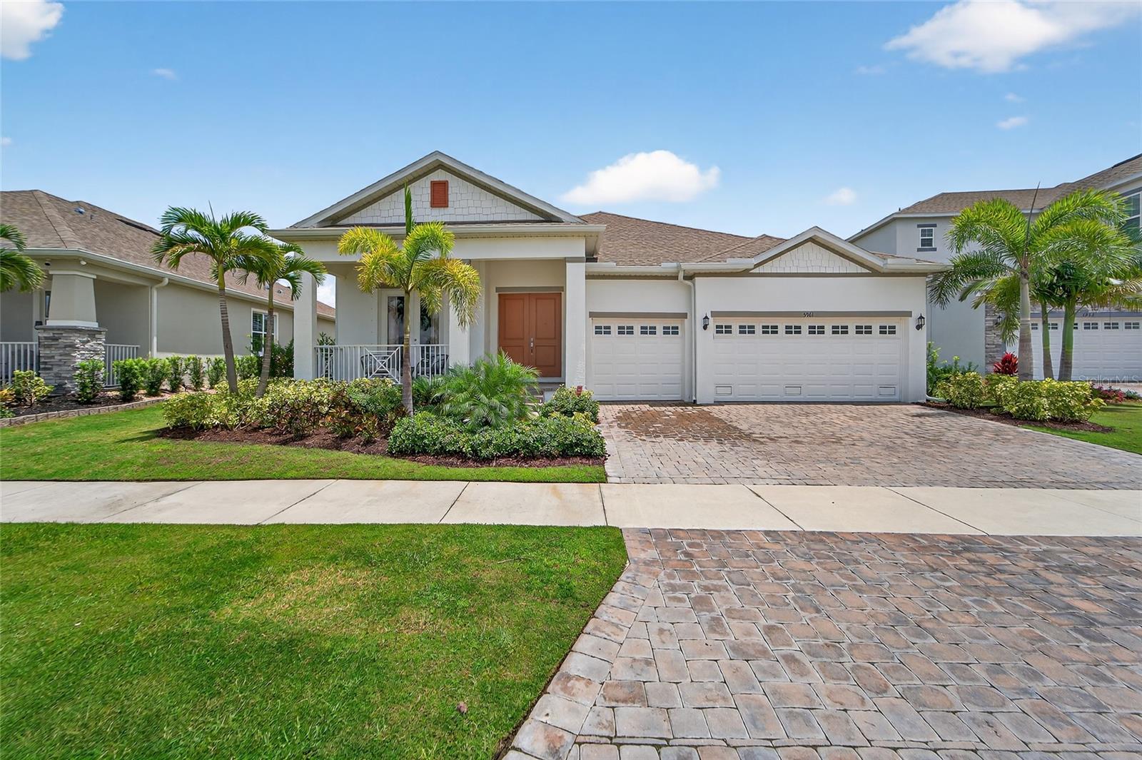 FANTASTIC OPPORTUNITY to OWN in MIRABAY's Exclusive MARISOL POINTE Community! This 2023-built WATERFRONT home is more than just move-in ready—it’s an invitation to the Lifestyle you’ve always dreamed of. Enter through a striking rotunda-style foyer into soaring 13-foot ceilings and a bright, open layout filled with elegant coastal design.
At the heart of the home is a GOURMET kitchen with QUARTZ countertops, Custom Scalloped Backsplash, and spacious living areas with breathtaking WATER VIEWS. Oversized sliding doors lead to your Private outdoor OASIS: a Custom Screened LANAI with MICRO-MESH enclosure (2024), sparkling NEW POOL (2024), and EXTENDED patio perfect for relaxing or entertaining.
Beyond the pool lies your PERSONAL DOCK with 10,000-lb BOAT LIFT and direct OPEN WATER ACCESS to TAMPA BAY —ideal for sunset cruises or early morning fishing. Upgrades through 2025 include: interior/exterior PAINT (2024), lush LANDSCAPING (2024), rain GUTTERS (2025), and more.
Additional features: VAULTEDceilings, CROWN molding, CUSTOM window treatments, luxurious primary suite with DUAL vanities and WALK-IN shower, THREE-CAR garage, HURRICANE SHUTTERS ,IRRIGATION SYSTEM , and METERED Sprinkler System.
Located in MIRABAY, one of Tampa Bay’s most sought-after master-planned communities, offering RESORT-STYLE Aamenities: clubhouse, café, Fitness center with sauna, Olympic-sized pool with water slide, lap pool, tennis, pickleball, basketball, youth programs, and playgrounds—plus social events year-round.
Just minutes from Tampa and St. Pete, TOP BEACHES, shopping, dining, and entertainment. Bring your boat, unpack, and start living where every day feels like a vacation.