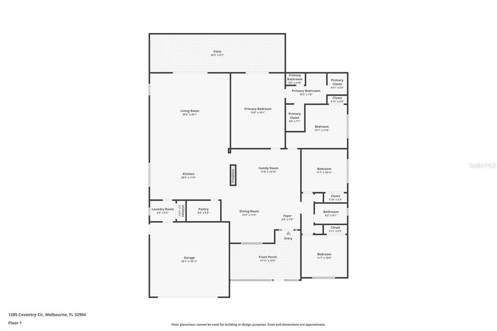 Photo of 1285 Coventry Circle, Melbourne, FL 32904 (MLS # O6348833)