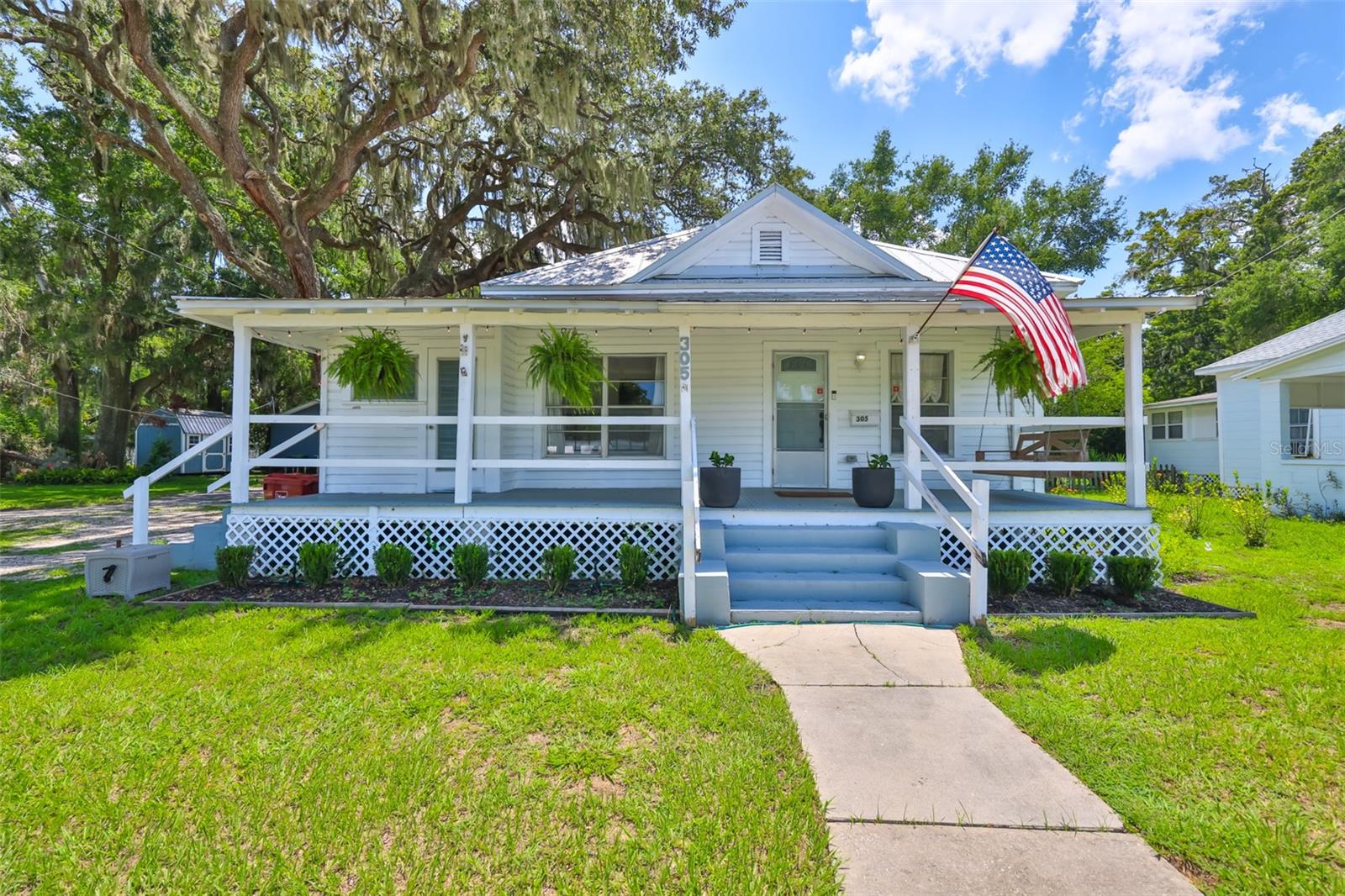 Welcome to Your Dream Home in Plant City's Historic District! Step into this immaculately maintained 3-bedroom, 2-bath bungalow that perfectly blends classic charm with modern luxury. Nestled in the heart of the highly coveted Historic District, this gem offers an open-concept design that’s ideal for both family living and entertaining. From the moment you enter, you’ll be greeted by a light-filled living space that flows effortlessly into the spacious dining and kitchen areas. The high ceilings and large windows allow the natural light to pour in, creating a warm and inviting atmosphere. Whether you're hosting a dinner party or just relaxing with family, this home is designed for memorable moments. A separate laundry room provides added convenience, while the extra storage space is a bonus everyone will appreciate. Step outside and discover your very own private oasis! The expansive, fenced-in backyard is perfect for everything from summer BBQs to quiet evenings under the stars. Plus, the covered patio offers year-round enjoyment, whether you’re hosting friends or simply unwinding after a busy day. Located just minutes from downtown Plant City’s charming shops, delicious restaurants, and scenic parks, you’ll enjoy the best of both worlds—historic elegance and modern convenience. Don’t miss the chance to own a piece of history with all the upgrades and comforts of today. This home is truly one-of-a-kind—make it yours today!