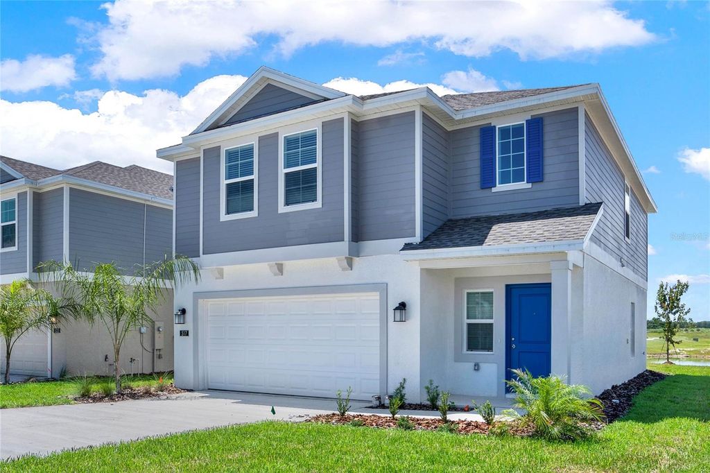 Photo of 517 Bell Prairie Circle, Lake Wales, FL 33859 (MLS # O6394985)