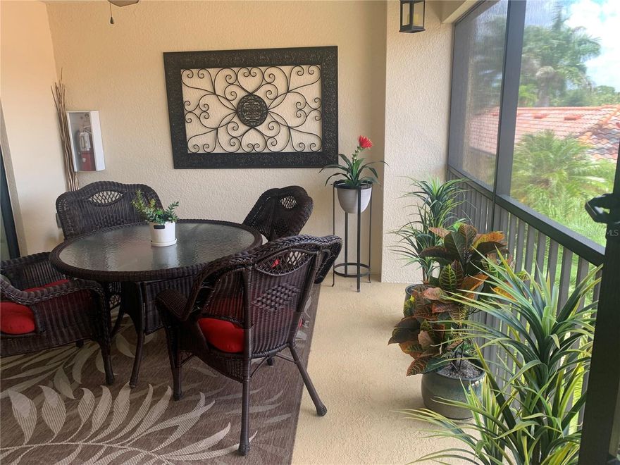 GREAT LOCATION!!!! BEAUTIFUL VERANDA !!! REDUCED!!!! WOW!!! $1999 per month plus 
13 % tax and fees  for immediate occupancy!!!!!! Available starting May 2026- Oct. 2026. Welcome to 7225 River Hammock Drive, Unit 202, located in the picturesque community of RIVER STRAND. This stunning 2-bedroom, 2- bathroom condo PLUS DEN (with sofa bed) offers a perfect blend of comfort and tranquility, making it an ideal place to call home. With its desirable location, abundant natural beauty, and top-notch amenities and 27 HOLE DESIGNED GOLF COURSE. This rental property promises an exceptional living experience. Upon entering the unit, you'll be greeted by an inviting open-concept layout, filled with natural light that highlights the exquisite design. The spacious living room is perfect for relaxation and entertainment, featuring large slider doors that offer breathtaking views of the surrounding greenery and pond. Step out onto the (2) private screened balconies, where you can enjoy your morning coffee or unwind after a long day while embracing the refreshing breeze. The well-appointed kitchen is a chef's dream, equipped with sleek appliances, ample cabinet space, and a breakfast bar. Prepare delicious meals with ease, and savor them in the dining area, creating unforgettable moments with loved ones. This Veranda boasts TWO generously sized bedrooms & Den with a sofa Bed, including a master suite that exudes comfort and tranquility. The master bedroom features (2) large closets and an en-suite bathroom complete with a separate shower, and dual sinks. The second bedroom is equally spacious and offers abundant closet space, ensuring that everyone has their own personal retreat. You will enjoy a wide range of amenities, including (8) sparkling swimming pools, (2) well-equipped fitness centers, (8) pickleball courts (9) tennis courts. This property also features a clubhouse, restaurant, grill room, tiki bar, and meeting room. This Veranda is nestled in a serene neighborhood that provides easy access to a wealth of recreational activities. Explore the nearby Manatee River, where you can enjoy boating, fishing, and kayaking. Golf enthusiasts will appreciate the proximity to top-rated golf courses and nature lovers can immerse themselves in the stunning preserves and parks the area has to offer. Conveniently situated near major highways and transportation routes, this rental property allows for seamless commuting to nearby cities like Sarasota and Tampa Bay. You'll also find an abundance of shopping, dining, and entertainment options just a short drive away. Don't miss out on the opportunity to experience the best of Florida living has to offer. Schedule a viewing today and make this beautiful Veranda, your rental home sweet home! GOLF IS INCLUDED only pay transfer fees…  $578 for all membership amenities transfer and cleaning fee $250 will be added to the rental total on the reservation. Electric capped at $100. Anything over tenant is responsible .  OWNERS CAR IS PARKED IN GARAGE.