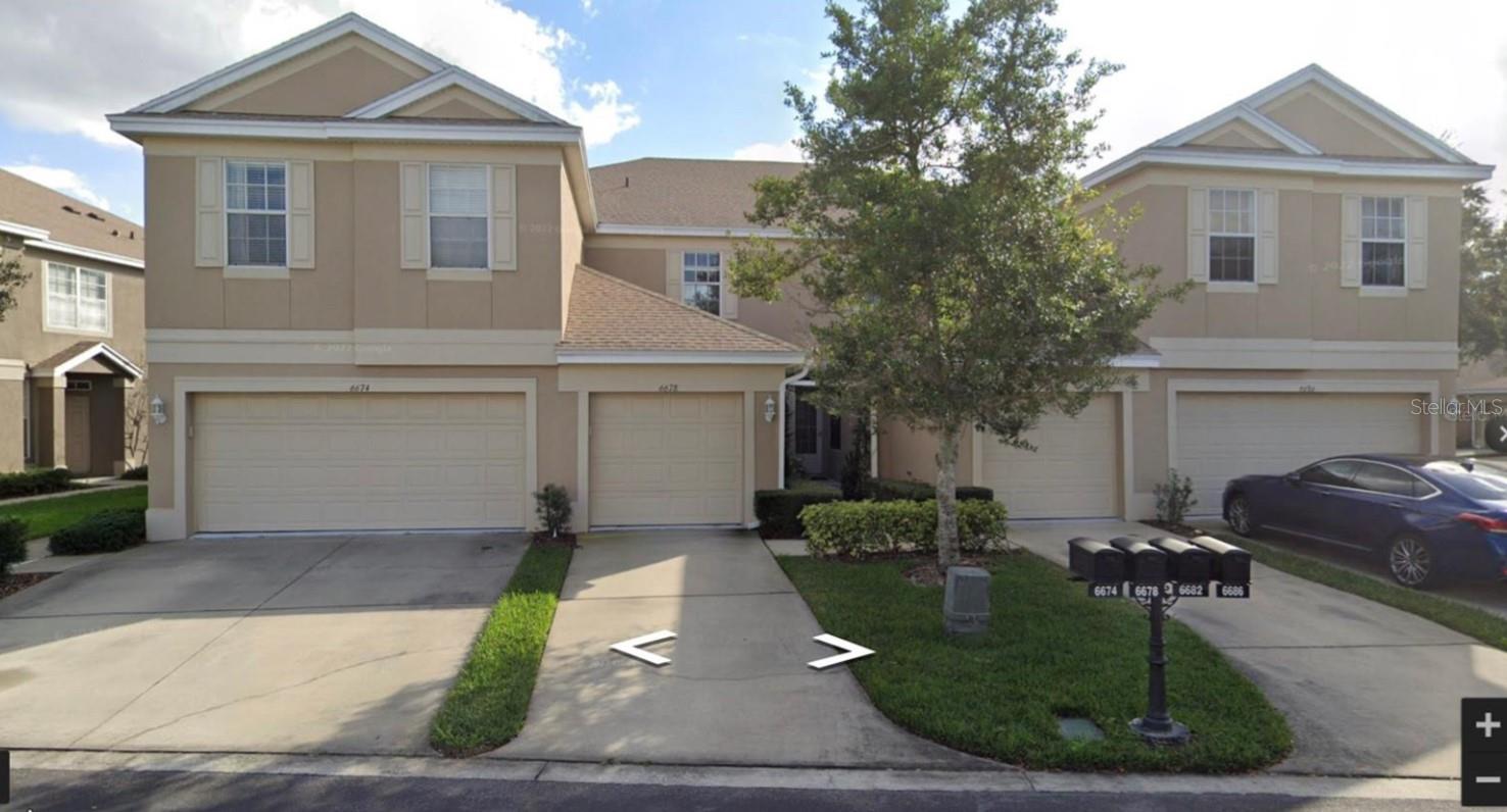 Out of state job relocation puts this lovely townhome on the market for the discerning tenant looking for a peaceful, cozy, comfortable, secure nest. 1 car garage with EV charging station makes bringing in the groceries a breeze. Step in the upgraded kitchen with solid wood cabinetry and granite countertops. Fridge with ice maker and filtered water from whole house filter and water softener. Custom light fixtures throughout unit. Massive 17 x 16 Primary bedroom with vaulted ceiling and custom closet system in both bedrooms. Screened in patio with view of scenic greenery. Unit is located steps away from heated in ground pool and plentiful open parking. Snag this beautiful unit in a tree lined quiet community today because it won’t last long! Renters insurance required and condo association requires background check on each applicant/resident over 18 years of age. Owner Broker