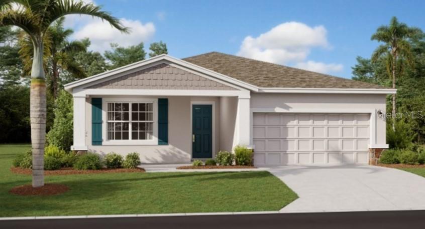 One or more photo(s) has been virtually staged. Under Construction. Caring for aging parents or have a young adult child still at home? This one story, Next Gen home has four bedrooms, three baths and a two car garage. There is a separate entrance for a Next Gen Bedroom, living room and kitchenette, giving the sense of privacy and independence within proximity. This home comes fully equipped with Everything Included Features like new appliances, quartz countertops throughout and oversized tile flooring in the wet areas. Hamilton Bluff is a new master-planned community of single-family homes for sale in Lake Hamilton, FL. Amenities include: a swimming pool, clubhouse, picnic area, tot lot, and soccer field. Close to major roads, Legoland, East Central Park, fishing, hiking and trails.