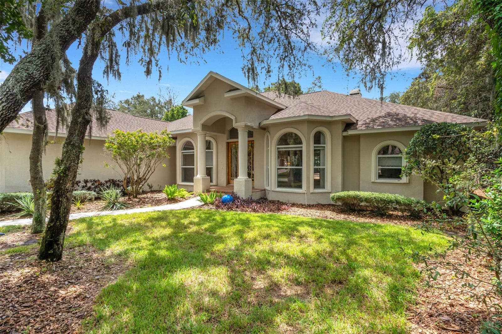 Have you ever wondered what it would be like to enjoy the entirety of your home? Waiting for you is a home tucked away in the Fishhawk Trails with a warm inviting Alligator (Ralph) on the marble stage entryway. A breathtaking view of the gorgeous pool and gazebo, and a backyard longing to be enjoyed. Nick Clause welcomes you atop the natural gas fireplace.
This Jack Bartlett built home has top notch craftsmanship throughout the home. Beautiful crown molding catches your eye as you absorb it all in from the marble platform entryway. Over ½ acre space to maximize your indoor/outdoor lifestyle. This home has marble flooring in all the common areas (a small patch of carpet in the main family room) and hard wood floors in all the bedrooms.
The home is north facing allowing for natural light to enter the home while keeping the hot Florida sun out of your home. Plenty of large bay windows and an open floor plan, with stunning views of the pool and outdoor living space. The kitchen features large granite countertops, abundant cabinetry, built-in wall oven, vented hood, glass cooktop, and a wine fridge. Although, you’ll probably do most of the cooking on the gazebo grill, unique to the Trails. Lush landscaping all around the home. Also, a fenced in area for our furry friends. Florida resort style living at its best with top rated schools. Community amenities include two pickle ball courts, tennis courts, basketball courts, two baseball fields, playgrounds, a private clubhouse to host events, and over five miles of walking, hiking, and biking trails.
The bones: New Roof 2021, New AC 2020, New Water Heater 2025, New Pool Filter 2025, New Sprinkler System 2025, a 2yr home warranty, and a modern appliance credit of $10K from the seller.