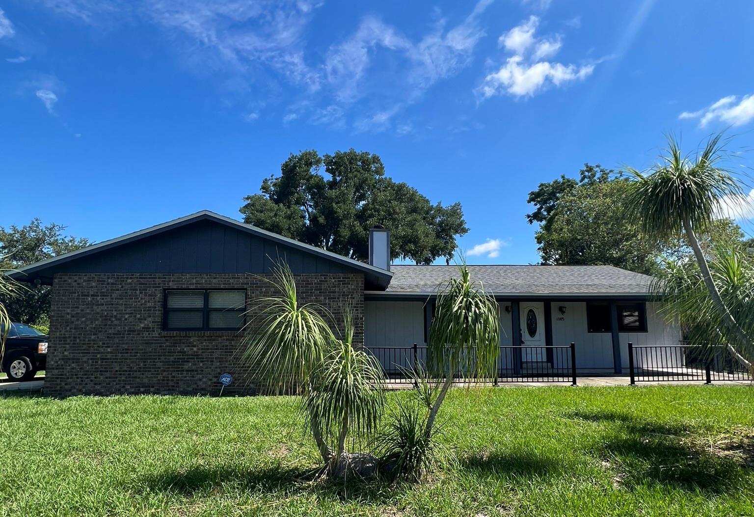 Discover the potential of this charming 3-bedroom, 2-bathroom ranch-style home in Oviedo, featuring a split floor plan and NO HOA, which is very rare in Oviedo! Nestled on a spacious lot with a side-entry 2-car garage, this property includes an enclosed Florida Room with air conditioning and heating, complemented by double-pane windows. Inside, a cozy family room boasts a fireplace, while two sets of French doors lead from the kitchen and primary bedroom to the Florida Room, expanding living space seamlessly. Enhance this home's appeal with updates to the bathrooms and kitchen. Additional features include a monitored ADT security system and two sheds in the expansive backyard. Ideally located within the coveted school zones of Jackson Heights and Haggerty High School, this home presents an excellent opportunity to create your ideal living space in a great area