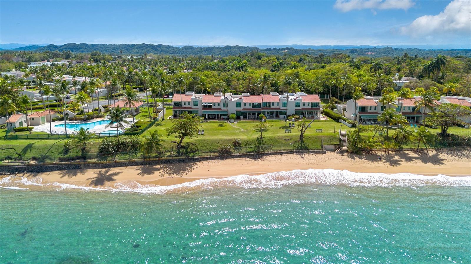 This is it. The direct oceanfront townhome you’ve been waiting for. Rarely available. Perfectly positioned in Dorado Reef, a highly coveted gated community that offers direct beach access and a lifestyle unmatched anywhere else in Puerto Rico.
From the moment you step inside, you’re greeted by breathtaking, uninterrupted ocean views—visible from the kitchen, living room, primary bedroom, and even the secondary bedroom. Wake up to the sound of waves, sip your morning coffee with a sea breeze on your private terrace, and unwind in the evenings as the sun sets over the horizon.
This three-bedroom townhome is more than just a home—it’s a sanctuary by the sea. With an attached garage, a fenced-in private yard, and an effortless flow between indoor and outdoor living, this residence is designed for both relaxation and entertaining.
Located just steps from one of Puerto Rico’s most stunning beaches, you’re also surrounded by the unparalleled luxury of Dorado Beach and its future world-class developments—offering you a front-row seat to the evolution of one of the most sought-after coastal destinations in the world.
This is a once-in-a-lifetime opportunity. Oceanfront homes in Dorado Reef almost never hit the market. Secure your slice of paradise before it’s gone.
Schedule your private showing today.