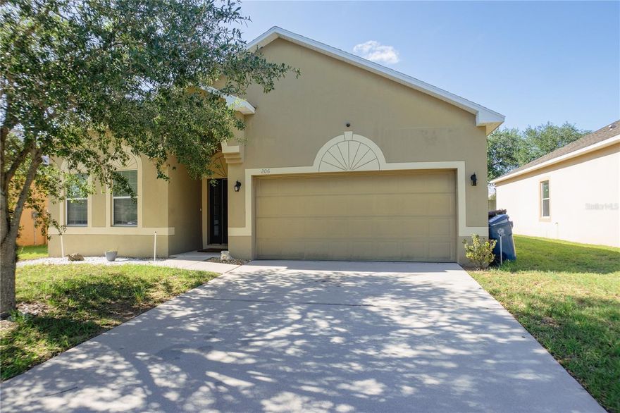 Welcome to your future home in the charming Stonewood Crossings Community, just a 25-minute drive from the magic of Disney World! As you enter this well-maintained neighborhood, you'll be greeted by a delightful park and play area, setting the stage for a family-friendly atmosphere. Step inside this beautifully updated home, starting with the inviting screened porch, perfect for outdoor relaxation amidst peaceful surroundings. The spacious open floor plan seamlessly connects the large living area to the kitchen and dining room, creating an ideal space for entertaining family and friends. The kitchen boasts ample cabinet storage, catering to all your culinary needs.
Retreat to the master suite, featuring a generous walk-in closet, dual-sink vanity, and a stand-up shower for your convenience. Located off Highway 27, this amazing home offers quick access to shopping, dining, and the best of Central Florida. Don't miss the opportunity to make this your home schedule a tour today and experience the best of Stonewood Crossings!
