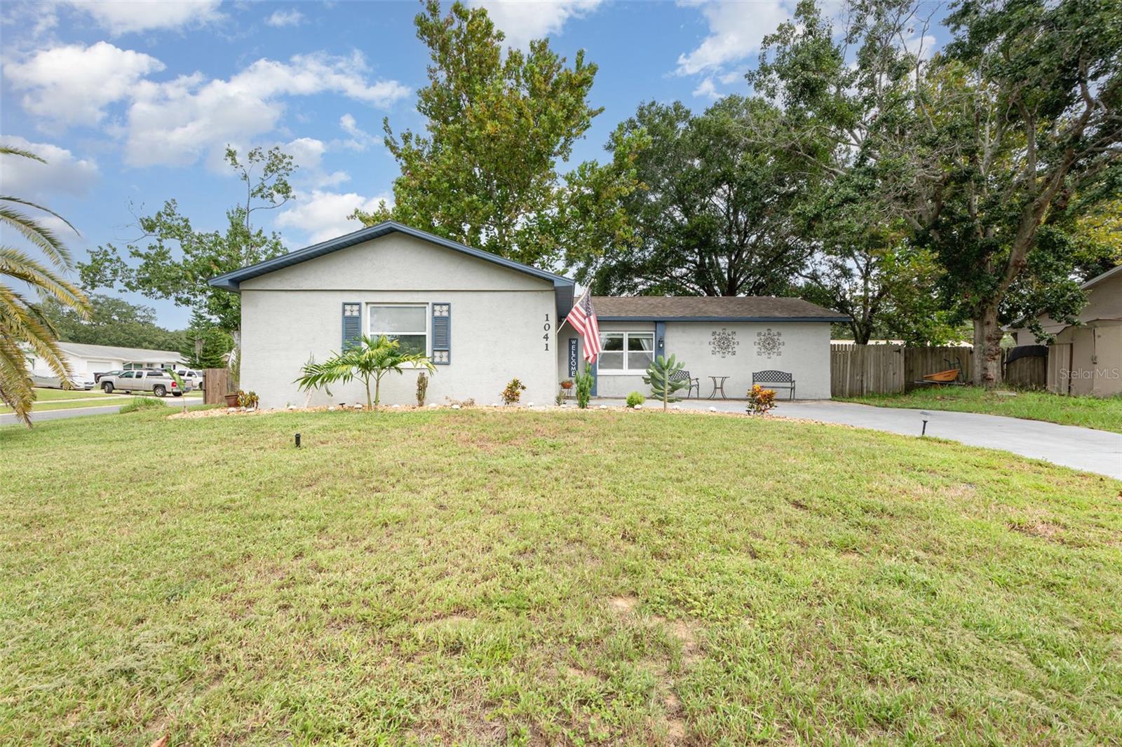 Charming 3 bedroom, 2 bathroom home with attached garage at highly desired Brandy Hills community. Featuring new windows, Roof , Garage door, AC , Water heater , Electric panel. Tile flooring . The kitchen features crisp white cabinetry and stainless steel appliances. Master bedroom walk-in shower, and guest bathroom tub have both been updated. Enjoy outdoor living with an above ground pool with a new filter, screened patio , and paved backyard area. Fully fenced backyard is ideal for kids and pets. Roof 2017, A/C 2017, Water heater 2017, deck 2018, pool pump 2024, garage door 2017. Short drive from the Intracoastal, beautiful beaches and a vibrant array of dining, shopping and entertaining options. Don't miss your chance to own this beautiful move-in-ready home.