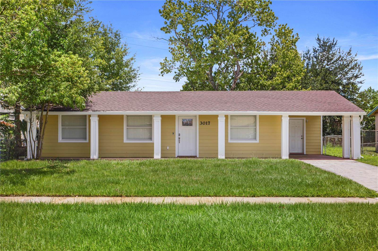 Nestled in the vibrant heart of Orlando, this thoughtfully updated 3-bedroom, 2-bath gem offers the perfect blend of modern comfort and unbeatable location. Just minutes from the upscale Mall at Millenia, the thrills of Universal Studios, and seamless access to I-4, it keeps you connected to shopping, entertainment, and major commutes.
Step inside and you'll be greeted by beautiful vinyl flooring that spans throughout. The bright, well-appointed kitchen features sleek, contemporary cabinetry with abundant storage—ideal for meal prep and organization. Both bathrooms shine with tiled showers and chic glass enclosures, creating a spa-like ambiance in every corner.
Recent upgrades include a like-new HVAC system and electric heater—both replaced in 2022—ensuring year-round comfort and peace of mind for the new homeowner. The property also includes a convenient carport, adding practicality and ease.
This is more than just a house; it’s where you can imagine mornings flowing into outings at the Mall at Millenia, afternoons enjoying theme parks, and evenings unwinding in your well-maintained haven.
Don’t miss your chance to experience the lifestyle—and convenience—this Orlando home offers. Schedule your private tour today and see for yourself what makes this property truly special.