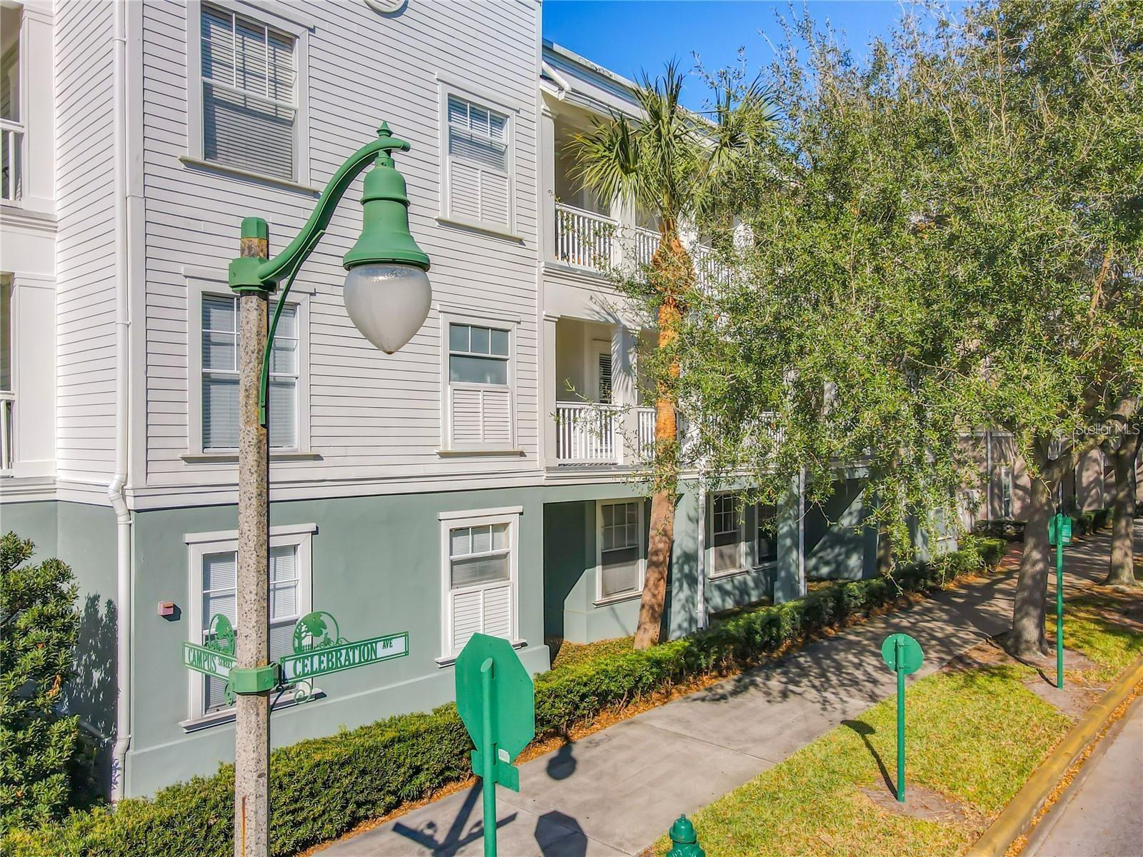 3 Bedroom Top Floor, renovated Condo in the Heart of Downtown Celebration. Open Floor plan with large windows letting in tons of natural light. Large Balcony off of the Livingroom with courtyard views. New Luxury Vinyl Plank flooring thought the living area. Kitchen features brand new quart countertops with bult in wireless charger and Samsung Stainless Steel Appliances. The Primary Bedroom features a walk in closet and attached renovated private Bathroom. 2 Additional Bedroom each with double closets share another renovated Bathroom. Located Directly across from the Celebration K-8 school and 1 block to Market Street with Shopping, Restaurants, Park and Pool. Reserved Parking and Pet Friendly. Additional $75 per month covers the Resident Benefits Package which includes Valet Trash, renters insurance, Pest Control, HVAC air filter delivered monthly, credit building to help boost your credit score with timely rent payments, $1M Identity Protection, move-in concierge service making utility connection and home service setup a breeze during your move-in, our best-in-class resident rewards program and 24/7 Maintenance.
