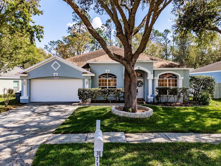 This 4 bedroom 2 bath home is located in the heart of Bloomingdale. The kitchen is light and bright and offers lots of cabinets and a breakfast nook. The dining room has a tray ceiling and overlooks the front yard. The living room is large enough of holiday gatherings. The family room is open & airy and offers glass sliders leading to the lanai. The large primary suite features glass sliders. The En-suite has his & her walk in closets, a linen closet, his and her vanities, a soaking tub and a walk-in shower. The secondary rooms are spacious. The secondary bathroom offers dual vanities and an exterior door opening to the lanai. The screen enclosed lanai overlooks conservation offering no back yard neighbors. The pool is perfect for the hot days of summer. The exterior has been freshly painted. You are minutes away from schools, YMCA, the Little League baseball fields, shopping and dining. The elementary school is in walking distance. The AC was replaced in 2013 and the roof was replaced in 2012.