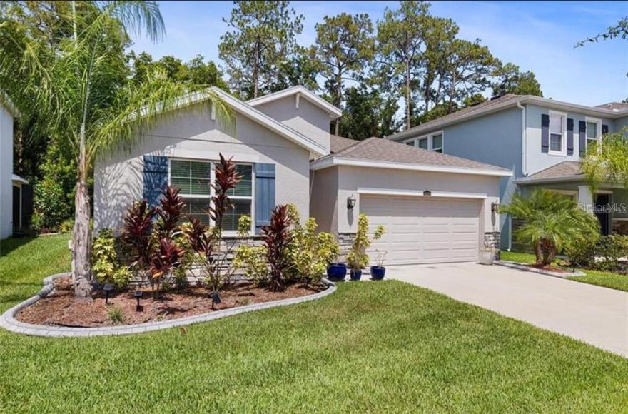 Welcome to your serene retreat backed by peaceful conservation views in the highly sought-after gated area Union Park. This single-story home combines comfort, style, and convenience in one of the area’s most desirable communities.  Step inside to an open, thoughtfully designed layout featuring high ceilings and elegant finishes throughout. The spacious living area flows seamlessly into a modern kitchen equipped with premium appliances, ample cabinetry and storage, and a large island—perfect for everyday living or entertaining.

The primary suite offers a private escape with walk-in-closet, a spa-like bathroom complete with dual vanities and a walk-in shower. Additional bedrooms include dual closets and plenty of space for family or guests.

The tranquil backyard overlooks the lush conservation area—ideal for relaxing, grilling, or spending time outdoors.

This home includes all major appliances, a deluxe refrigerator, washer and dryer

Residents of Union Park enjoy resort-style amenities including a fitness center, community pools, parks, playgrounds, and scenic walking and biking trails. Located near top-rated schools, shopping, dining, and entertainment, this home offers the perfect balance of luxury and everyday ease.