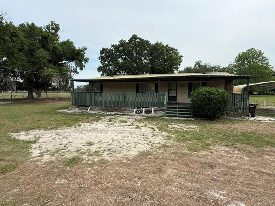 Tons of potential with this 3/2 Manufactured Home in Holloman Estates. Massive 1.18 acre lot, on a cul de sac with many sheds & exterior storage areas priced well below market value.