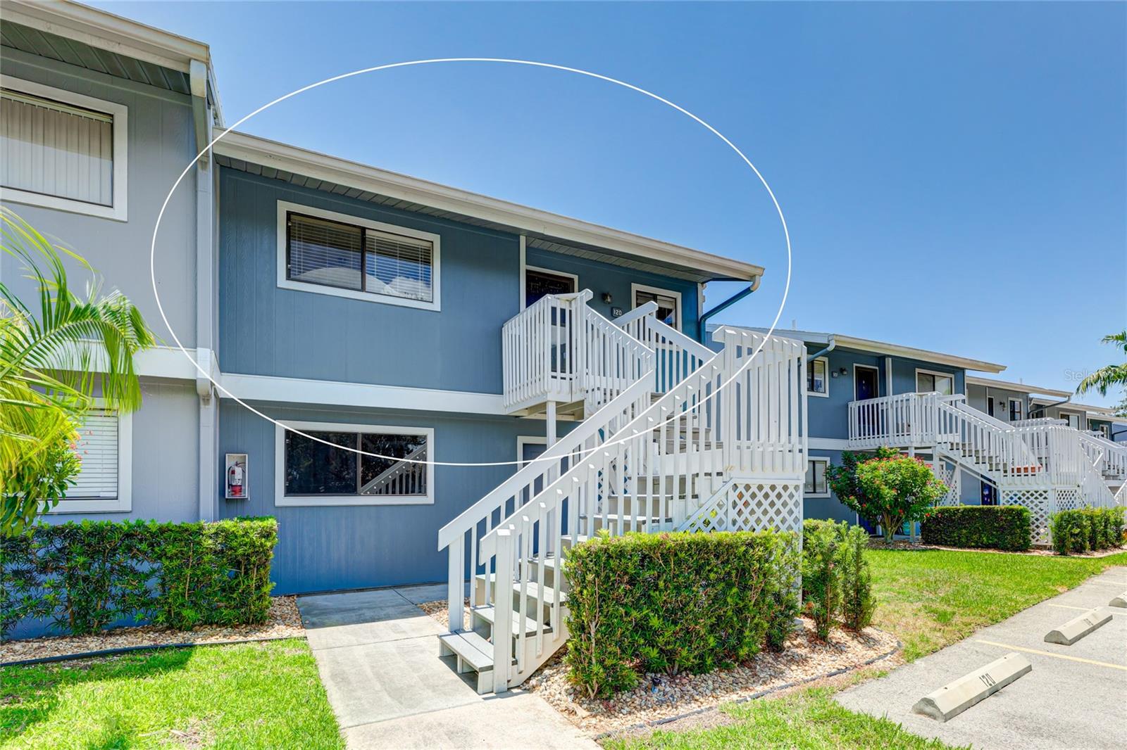 Buyers wasn't able to secure financing for this beautiful Condo ~ TURNKEY FURNISHED & REMODELED IN A FANTASTIC LOCATION ~ This 2nd floor 2BR 2BA Harbor Pines home is perfect .... both in photos and in person. The kitchen showcases rich custom wood cabinetry, stainless steel appliances, a barstool counter and a window overlooking the front. The two bedrooms are cozy retreats with ample closet space that include high end furnishings. The updated bathrooms are modern and tastefully done. Flooring has been upgraded with easy maintenance plank wood looking tiles adding an elegant finishing touch to the upgrades. Step out onto your screened in lanai - perfect for enjoying your morning coffee or unwinding after a long day where you can take in the outdoor views of the community swimming pool from your private balcony. The exterior entry steps feature newer Trex decking for lasting durability. The location is convenient as you're just minutes away from restaurants, shopping, beaches, the State College of Florida, the IMG Academy, the Sarasota/Bradenton Airport, Detweiler's Market, a close drive to the beaches and so much more. Additional updates include a 2021 A/C, 2022 water heater and 2022 roof, providing you peace of mind and comfort as the big ticket items are all taken care of. You'll enjoy the convenience of an on site management, pest control, sewer, water, trash, cable tv, internet, exterior maintenance of grounds, building exterior and pool which are all covered by your $570 monthly fee. Enjoy wonderful amenities where you'll have access to tennis courts, a fitness facility and a swimming pool to indulge your recreational side... all of this in an age and pet-friendly environment. This is an excellent opportunity to own a very lovely condo!