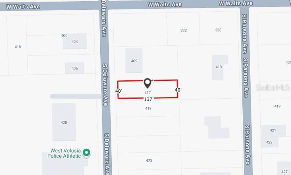 Photo of 417 S Delaware Avenue, Deland, FL 32720 (MLS # V4945852)