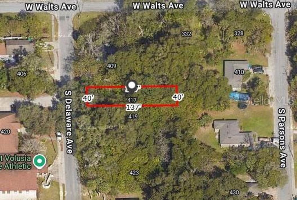 Photo of 417 S Delaware Avenue, Deland, FL 32720 (MLS # V4945852)