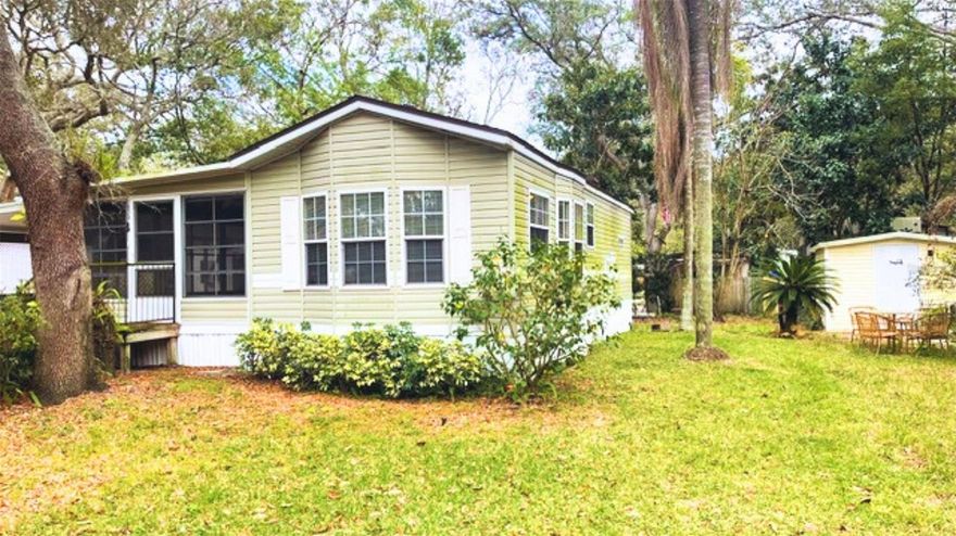 Available NOW! $0 Application Fee for Pre-Approved Applicants.  Step into this beautifully renovated 2-bedroom, 1-bathroom manufactured home, nestled in the serene charm of Florida's mature landscape. An additional room can be used as an office. Designed for both functionality and comfort, it features spacious bedrooms, a well-appointed bathroom, and a versatile den/office space—perfect for remote work, guests, or a quiet retreat. Enjoy year-round relaxation and entertainment in this inviting home located within the sought-after Clarcona Resort, a 24-hour gated community offering premium amenities such as a community pool, basketball court, and mini golf course. INQUIRE TODAY!