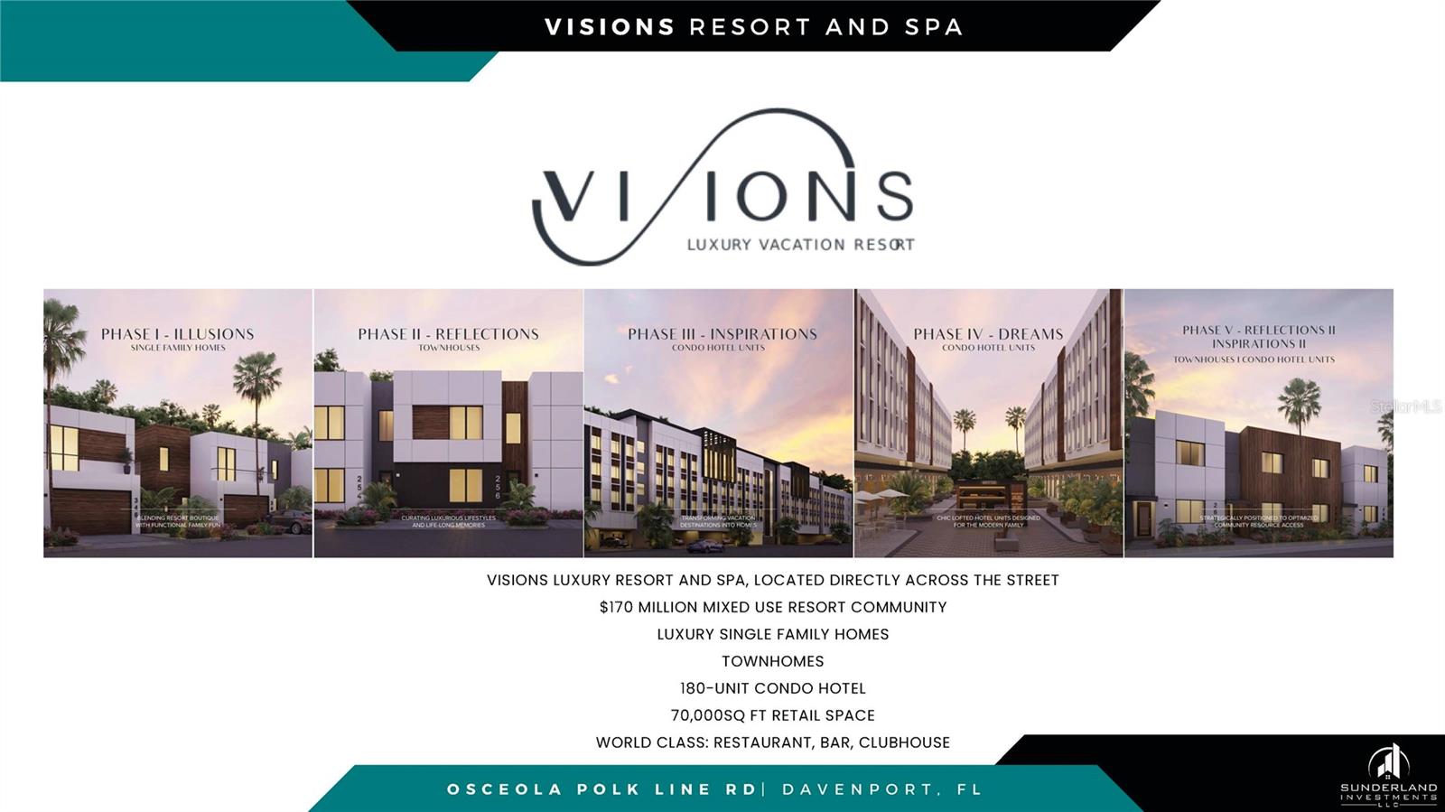 STORAGE UNITS AT REUNION - Land