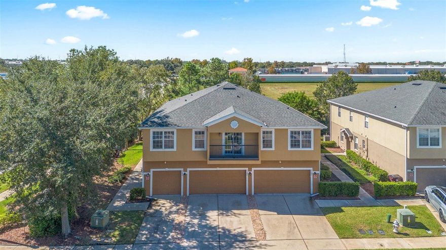 Welcome to 4100 Orange Tree Court, a well-maintained townhouse offering comfort, convenience, and effortless living in the heart of St. Cloud.  Freshly painted interiors and an open kitchen create a bright, inviting atmosphere that connects seamlessly to the spacious living area. The thoughtful layout offers two bedrooms and two full baths across 1,268 square feet of living space, providing functionality and ease of maintenance. A private balcony extends the living area outdoors, perfect for relaxing or enjoying the Florida breeze.  This community includes a refreshing pool and comprehensive HOA coverage—fees include basic cable and internet, lawn care, exterior maintenance, and pest control—making ownership simple and stress-free.  The location is ideal for everyday convenience: moments from Publix, Walmart, Walgreens, Home Depot, Chili’s, the Post Office, gyms, dental offices, and urgent care centers. East Lake Toho and St. Cloud’s scenic lakefront beach are just minutes away, offering recreation and natural beauty close to home. Area attractions and major roadways are easily accessible, connecting you to everything Central Florida has to offer.  A perfect blend of value, comfort, and location—4100 Orange Tree Court delivers the best of low-maintenance Florida living.