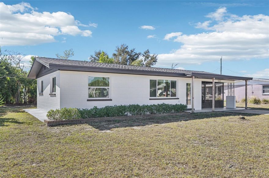 Located just 2.2 miles from Manasota Beach, this fully-updated 2-bedroom, 2-bath home is set in the boating-friendly community of Overbrook Gardens, where an optional HOA provides access to a private community boat ramp with no fixed bridges to the Intracoastal Waterway and the Gulf.

Major improvements are already complete, including impact windows, a new roof in 2023, A/C replacement in 2021, and 200-amp electrical service for long-term reliability. Inside, luxury vinyl plank flooring pairs with marble countertops and a full suite of new appliances, including a side-by-side refrigerator, range, dishwasher, and built-in microwave.

The kitchen features shaker-style cabinetry with updated hardware, a subway tile backsplash, and clean, timeless finishes. Custom 5-inch baseboards and updated door hardware continue throughout the home. Both bedrooms include built-in dressers with marble tops, adding functional storage with a custom feel. The bathroom is finished with a tiled shower featuring hexagonal mosaic accents.

The layout is practical and comfortable, highlighted by a large screened lanai that extends the living space outdoors. A separate utility/ laundry room includes an 2nd bathroom, ideal for beach days or visiting guests. The backyard offers plenty of space to relax, entertain, or personalize.

The home is not located in a flood zone, eliminating the need for flood insurance.

Overbrook Gardens is known for its relaxed, golf cart and bike-friendly lifestyle, with optional low-cost HOA access to the community boat ramp, offering the benefits of waterfront access without the expense of a waterfront home.

Conveniently located near shopping and dining along Historic Dearborn Street, with easy access to Wellen Park and downtown Venice, this home stands out for its location, updates, and boating lifestyle.