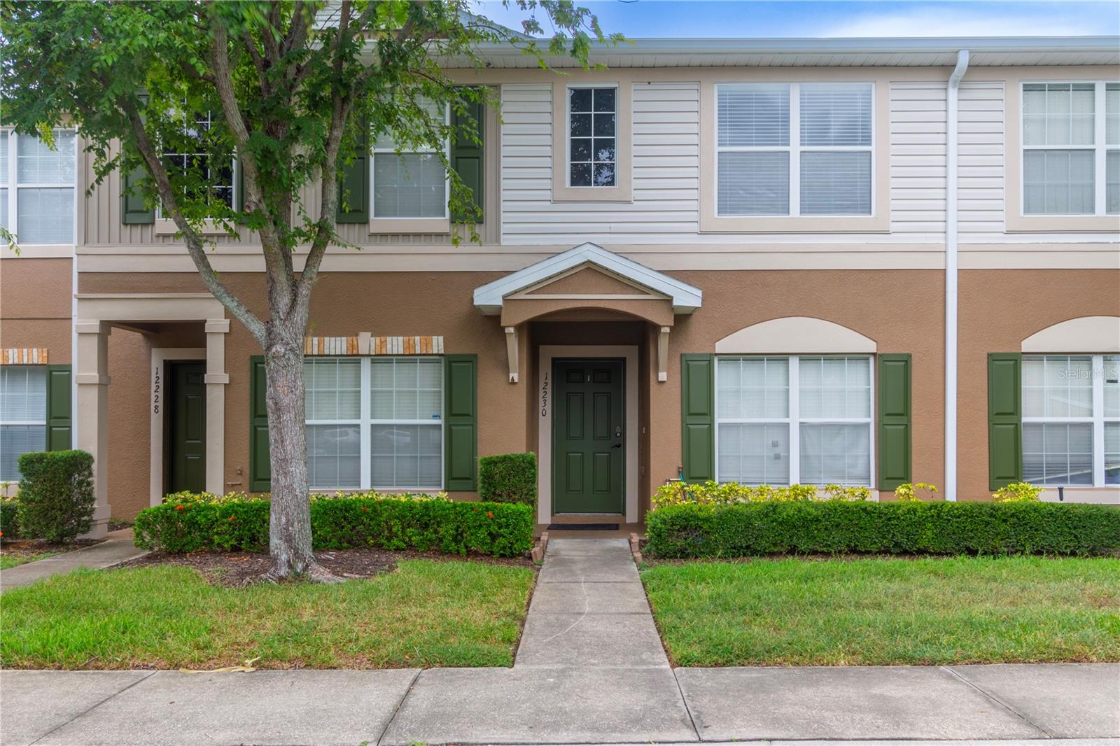 Don’t miss this rare opportunity to own a beautifully refreshed 3-bedroom, 2.5-bath townhome in the highly sought-after, gated of Panther Trace! Nestled on a serene waterfront lot, this move-in-ready home offers the perfect balance of tranquility, space, and convenience—all within one of Riverview’s most established communities. Step inside to discover a versatile layout that begins with a private downstairs bedroom, ideal for guests or a home office. The welcoming foyer flows into a spacious dining area, a bright living room, and a convenient half bath. The kitchen is both charming and functional, opening through sliding glass doors to a covered lanai overlooking peaceful water views—perfect for morning coffee or relaxing evenings. Upstairs, the primary suite features a walk-in closet and private en-suite bath. A third generously sized bedroom—also with a walk-in closet—offers gorgeous water views, enhancing the feeling of peace and privacy throughout the home. Enjoy low-maintenance living with the added benefit of top-rated schools, proximity to shopping, dining, and major commuter routes.
Whether you're a first-time buyer, downsizing, or seeking a turnkey investment, this home delivers exceptional value and lifestyle. Schedule your private showing today before it's gone