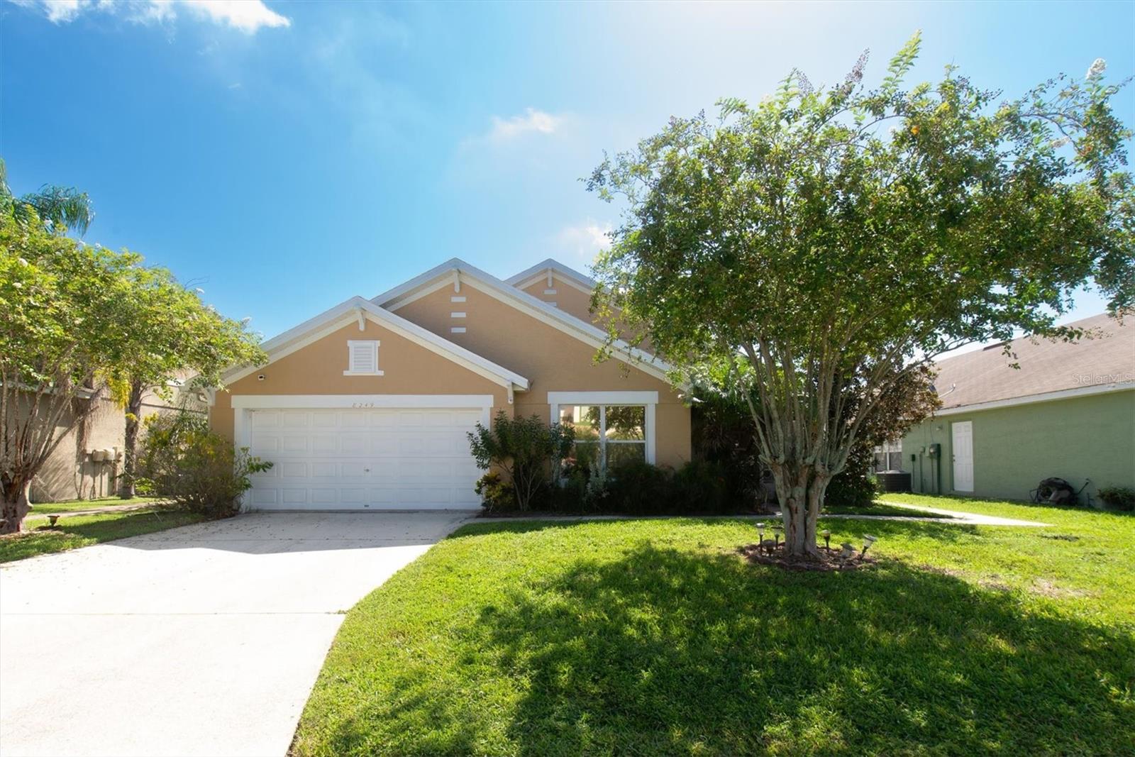 Welcome to a beautifully designed pool home that combines thoughtful details, modern finishes, and resort-style outdoor living. Built in 2007, this property offers a highly desirable split floor plan and a lifestyle of comfort and convenience.
The home greets you with a screened-in covered front porch—an ideal spot to relax and unwind. Inside, the foyer framed by an elegant archway sets the tone for the rest of the home. Just off the entry, a private in-law suite features its own full bathroom, while two additional bedrooms share a conveniently located bath.
Beautiful wood flooring flows through the main living areas and two bedrooms. The upgraded kitchen showcases granite countertops, plenty of workspace, and a cozy breakfast nook overlooking the sparkling saltwater pool. A formal dining room sits just off the kitchen, perfect for gatherings.
The primary suite, privately situated at the rear of the home, offers double-door entry, a walk-in closet, and direct access to the pool and lanai. The luxurious en-suite bathroom includes dual vanities, a walk-in shower, garden tub, private water closet, and generous linen storage.
Step outside to your very own Florida oasis. The backyard has been fully paved for easy maintenance and maximum enjoyment. The screened “birdcage” enclosure surrounds the pool and lanai, while just beyond, a fire pit and lounge area create the perfect setting for entertaining.
Additional features include a 2-car garage with built-in workbench and storage cabinets.
Located in desirable north Lakeland, this home is close to shopping, dining, and everyday conveniences. Enjoy nearby recreation at Lake Parker Park, Hollis Garden, and Joker Marchant Stadium—spring training home of the Detroit Tigers. Nature lovers will appreciate Circle B Bar Reserve just a short drive away. With easy access to I-4, you’re perfectly positioned between Orlando and Tampa, making world-class attractions, business hubs, and Gulf Coast beaches less than an hour away.
This home is truly move-in ready and designed for both comfort and style.