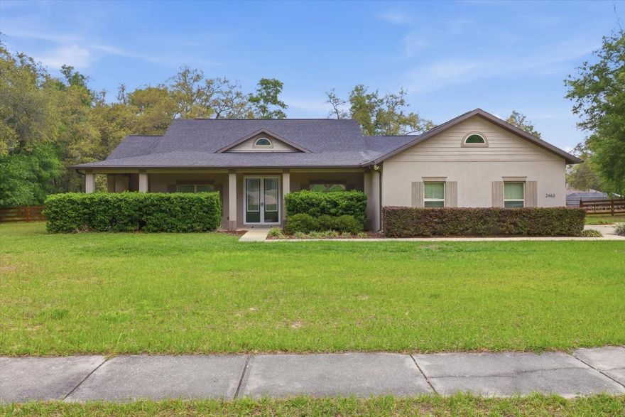 This beautifully designed and appointed home offers a spacious, seamless layout that blends comfort, functionality, and modern appeal. The split floor plan provides privacy in every area of the home, featuring 3 bedrooms, 2 baths, and an additional flex room ideal for work-from-home needs, an in-home library, or a personalized creative space.

The kitchen is thoughtfully arranged with granite countertops and generous prep space, making everyday cooking and entertaining both effortless and enjoyable. The living areas flow naturally toward the newly added pool and patio, creating an inviting outdoor retreat perfect for gatherings, quiet evenings, or relaxing by the backyard firepit. The fenced backyard offers privacy and ample room for pets to roam, enhancing the home’s livability.

Every inch of this residence has been intentionally designed—there is truly no wasted space, making it a must-see for buyers seeking a well-planned and welcoming home.

Living in beautiful Pine Ridge Estates, you'll enjoy miles of community riding and walking trails, a community center, tennis and pickleball courts, and easy access to shopping, dining, golf, and the outdoor recreation that defines the Nature Coast. It’s a community that offers both privacy and convenience, all within a short drive to the Gulf of Mexico, and a quick 1-hour drive to Tampa.

This gorgeous refined home is ready to welcome its next owner.