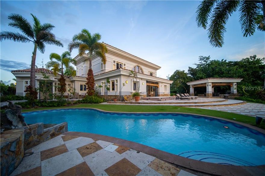 Property located at Dorado Country Estates with amazing view to golf course. Dorado Country Estates is an exclusive enclave within Dorado Beach Hotel, a Ritz Carlton Reserve property. Great lot of approximately 2,711 mts. It features spacious garages, great high ceilings, 4 bedrooms and 4.5 bathrooms. It has approximately 5,500 sq. ft. Spacious kitchen and fully equipped. This is a one of a kind executive resort house with full access to the ultimate Caribbean beach resort with more than 2000 acres of landscaped golf courses, beaches and tropical gardens.