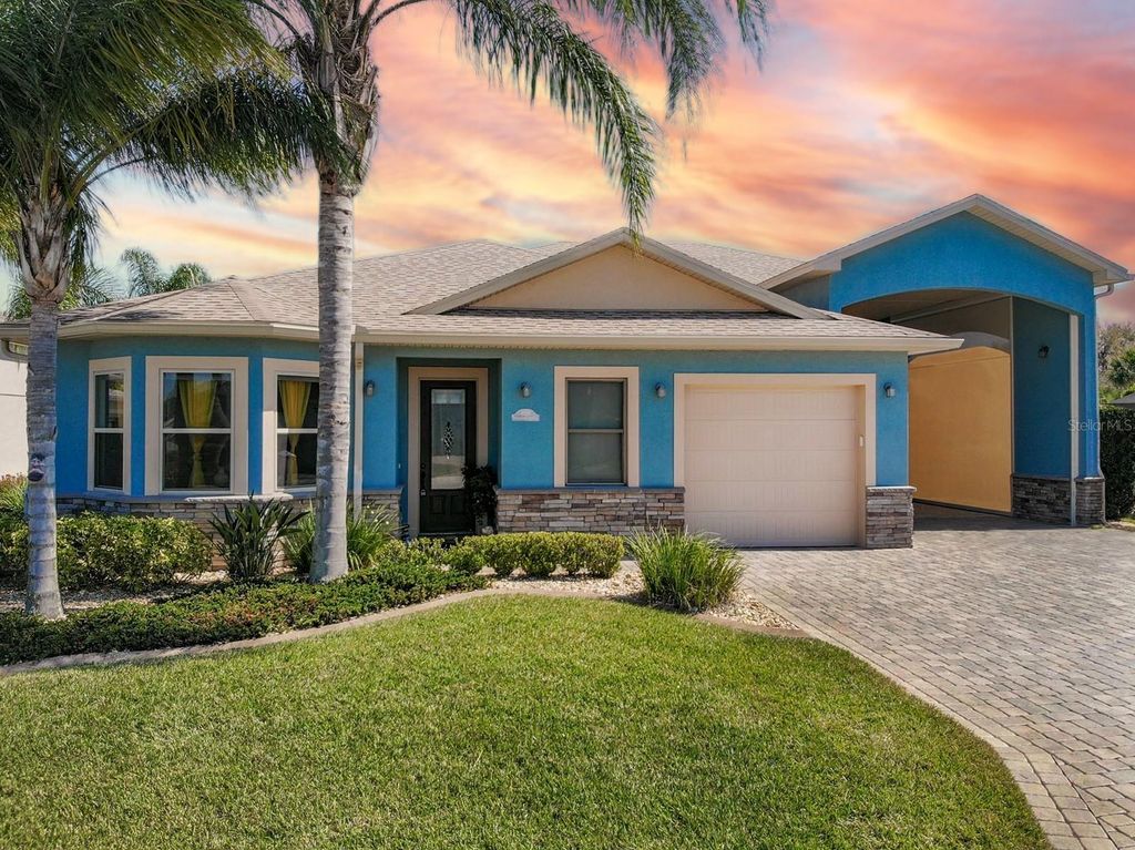 Photo of 656 Meandering Way, Polk City, FL 33868 (MLS # O6349147)