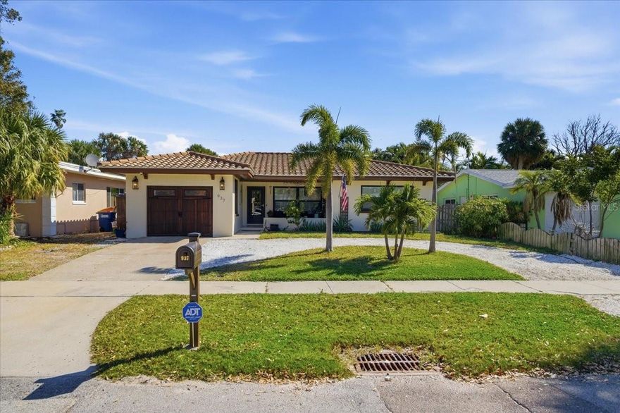 Clearwater Beach Beauty! This 2/3 bedroom 2 bath home features living & dining area that open onto the rear patio area leading to the sparkling pool, spa & fenced backyard with a shed for storage needs. PLUS a bonus room that could be used as 3rd bedroom, family room, bunk room or office - whatever your needs may be! The bright & open kitchen features a breakfast nook & a large pantry!  Located only blocks from the world renowned beaches, and just minutes from the vibrant Clearwater Beach area with restaurants & shopping! Don't miss out on your chance to own a piece of paradise on Clearwater Beach!