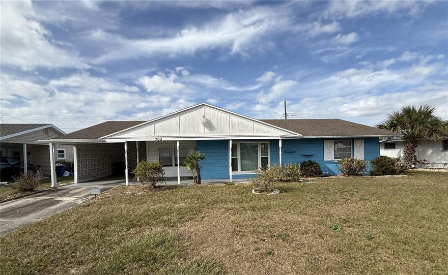 Welcome to Sun City Center, one of Florida’s most desirable 55 plus communities offering resort style living and everyday convenience. This charming single family home features 2 bedrooms, 2 bathrooms and a covered carport, providing comfortable and low maintenance living. Built in 1962, the home offers an open concept living and dining area just off the kitchen, creating a functional layout for entertaining and daily living. The kitchen includes ample cabinet storage and generous counter space, perfect for meal prep and gatherings. An additional living space adds flexibility and can be used as a family room, guest area, hobby room or home office. The private primary suite features a spacious closet, vanity and tub shower combination. A secondary bedroom and full guest bathroom are conveniently located nearby. Centrally located close to shopping, restaurants, medical facilities, golf courses and major highways, making it ideal for easy commuting and daily errands. Enjoy the relaxed active adult lifestyle Sun City Center is known for, including community amenities and social activities. Schedule your private showing today and make this your Florida retreat. This home offers comfort, functionality, and the relaxed lifestyle Sun City Center is known for. It’s good to be home! This property may qualify for Seller Financing (Vendee).