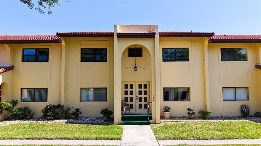 PRICE IMPROVEMENT! Motivated Sellers! Meadowcroft is a 55+ community, conveniently located in W Bradenton just off of 59th St W near Blake hospital. This vibrant active community offers many organized events including, poker & game night, annual BBQ & covered dish gathering, Social Club, periodic "Out to Lunch" events at various local restaurants & exercise in the pool, just to name a few. The club house offers a kitchen, dance floor, TV, piano, library, billiards room, fishing off the pool deck & a heated swimming pool. Reserve the clubhouse for your next event or family reunion. 
This 2nd floor 2 bedroom, 2 bath condo offers a total of 1,187 sq feet of relaxing living space. The completely open concept kitchen & living area add to the ambiance with all the natural light from the kitchen window & the slider on your screened lanai. Great place to relax, enjoy the breeze, watch the sunrise & listen to the birds as they start their day as well. The rooms are all generous in size with plenty of storage space. The primary bedroom, located in the rear of the condo, comfortably accommodates a king size bed, offers not one but two closets providing ample space for your Florida wardrobe. The large picture window, practically the length of the room allows the natural light to pour in. For the cooler months, open the windows and enjoy the cool breeze.  The ensuite presents with a tiled walk-in shower with a sliding shower door for safety & comfort. Beautiful granite counters enhance the esthetics of this area. Your guest room is down the hall in the front of the condo, as we pass through the hall, we come upon the laundry closet & guest bath, complete with a comfortable tub for enjoying a hot relaxing soak. The guest room also has a generous amount of light from the large window. There's plenty of room for a queen size bed or 2 twins & a desk. The perfect space for all of the guests that will be visiting. The open dining/kitchen/living area offers plenty of seating and room for a large table for those holiday meals. This unit also has an assigned carport & open guest parking. Mailboxes are perfectly located right in front of your building. 
This area of West Bradenton is conveniently located for a lifestyle of convenience. Between several grocery stores, shops, restaurants, gas stations, the main feature is the close proximity to the soft sandy beaches of Anna Maria Island, just a 15 minute ride. In addition 3 airports, the closest is also 15 minutes away for SRQ(Bradenton/Sarasota), PIE(Clearwater) & TPA(Tampa) are an hour or less. Major highways and interstates are nearby, along with many member & non member golf courses, parks & recreation, boating & fishing, Spring Training, movie & theater, museums & seasonal advents. Don't forget numerous cruise ports for some exciting vacations. The closest being in Tampa. Meadowcroft is the perfect location for your active lifestyle & the neutral color palate of this unit makes 1431 57th St W the perfect choice.