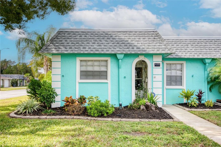 Step into this beautifully updated 2-bedroom, 2-bathroom end-unit condo, perfectly situated near Anclote Park and just minutes from downtown Tarpon Springs and New Port Richey. Enjoy peace of mind knowing this home sustained no hurricane damage.

Inside, you'll find luxury vinyl flooring, brand-new stainless steel appliances, and elegant granite countertops. The spacious master suite features a custom private bathroom, walk-in closet, and direct access to the oversized Florida room—ideal for relaxing or entertaining.

This corner unit offers added privacy with a charming patio area just off the Florida room. The community is meticulously maintained, safe, and welcoming—perfect for snowbirds or year-round residents.

Located only 40 minutes from Tampa International and St. Pete–Clearwater airports, and less than 20 miles from the world-famous Clearwater Beach.

Bonus: Owner may consider selling furnished. Schedule your private showing today! truly a turn key just bring your cloths and toothbrush .