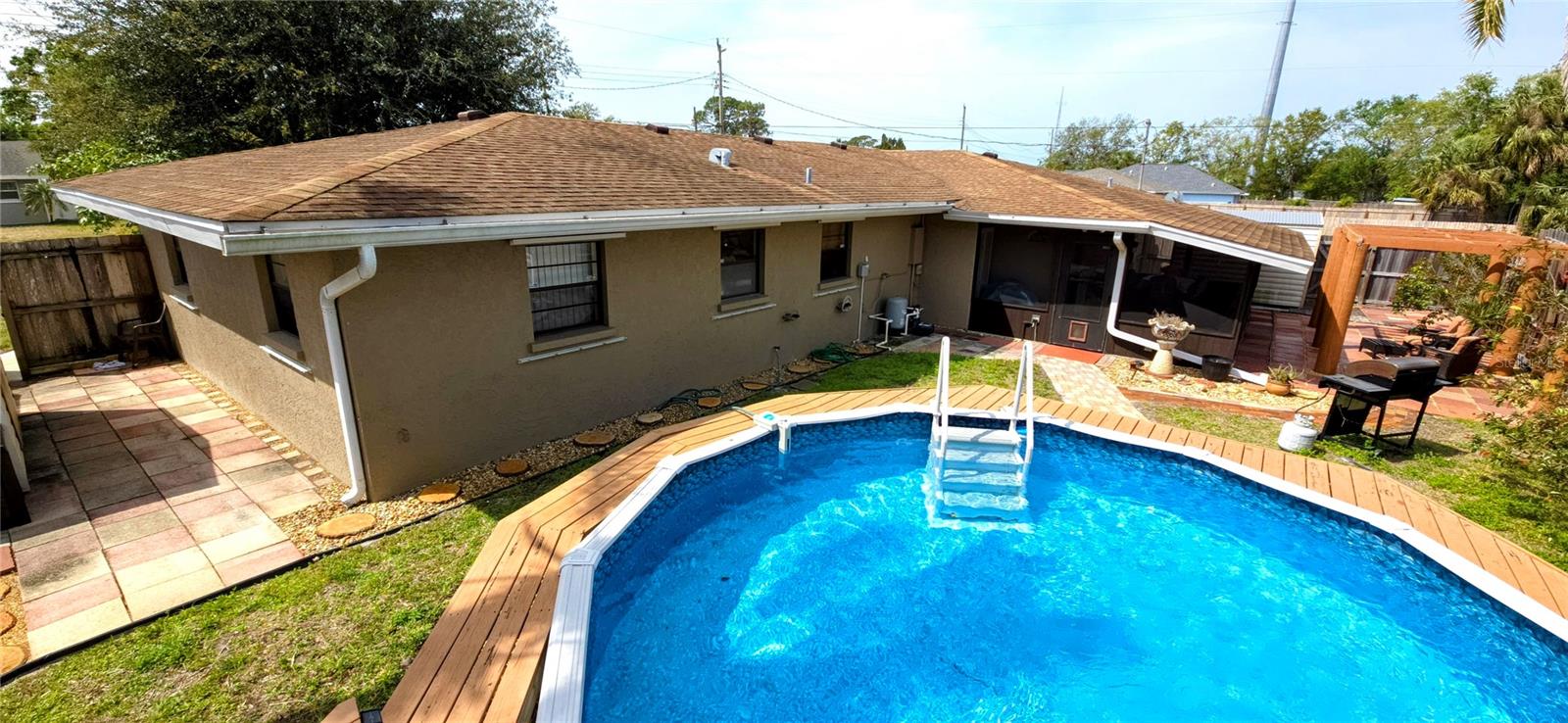 Lowest Price Per Sq. Ft. in the Neighborhood ** MOTIVATED SELLER ** Private Pool Retreat – No Flood Insurance Required! Welcome to your own slice of paradise in sunny Southwest Florida! This 3-bedroom, 2-bath pool home is nestled in Flood Zone X, so no flood insurance is required—a rare and valuable advantage for buyers. Surrounded by lush, mature landscaping, the fully fenced backyard offers true privacy. Start your mornings under the pergola, spend afternoons lounging in the screened lanai, or cool off in the sparkling pool. Two large storage sheds provide plenty of space for tools, beach gear, and more. Inside, the split floor plan offers both comfort and functionality, making it ideal for full-time living, a seasonal retreat, or a high-demand short-term rental investment. And with NO HOA and NO deed restrictions, you have the freedom to use your property your way. All of this is just minutes from pristine Gulf beaches, world-class fishing, golf courses, and MLB spring training games. Don’t miss this rare opportunity—schedule your private showing today!
