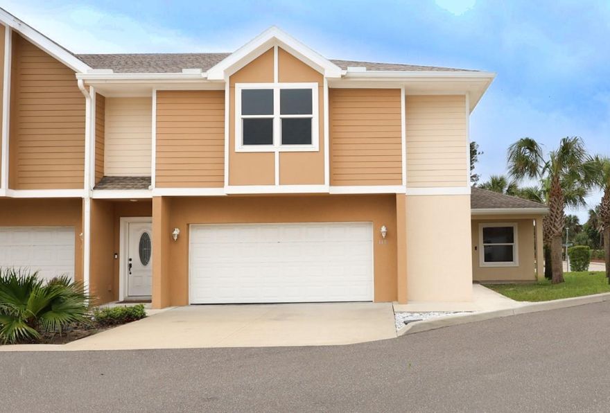 This rare beachside townhome allows WEEKLY RENTAL, offering exceptional flexibility for short-term rental income, a personal vacation escape, or full-time residence. Opportunities like this are hard to find in Daytona Beach Shores, making this property a true standout from the start. Welcome to your slice of paradise on Atlantic Avenue in the highly sought-after Daytona Beach Shores. This stunning 2-story townhome offers the perfect blend of luxury, convenience, and investment opportunity, all just steps from the pristine shoreline and world-class surf. From the moment you step inside, you're greeted by a light-filled, open-concept design enhanced by gorgeous tile flooring, designer finishes, and a warm, modern aesthetic. The spacious layout is ideal for both relaxing and entertaining, while the beautifully appointed kitchen features custom cabinetry, solid-surface countertops, and stainless-steel appliances that will impress any guest. The first floor also offers a convenient half bath and an oversized 2-car garage, perfect for storing beach gear, bikes, and more. Upstairs, retreat to your private primary suite complete with a walk-in closet and a spa-like bathroom featuring a large step-in shower. Two additional spacious bedrooms, a full guest bathroom, and a dedicated laundry room provide comfort and functionality for family, guests, or renters. Located in the desirable Oceans 25 Townhomes community, this property places you right in the heart of it all, just minutes from dining, shopping, entertainment, golf courses, scenic trails, and local parks. Whether you're looking for a full-time residence, a vacation getaway, or a high-performing short-term rental, this property checks every box, making it a rare and valuable opportunity. This is the beach lifestyle you've been waiting for, don't miss it. Schedule your private showing today before it's gone! All information deemed accurate but cannot be guaranteed.