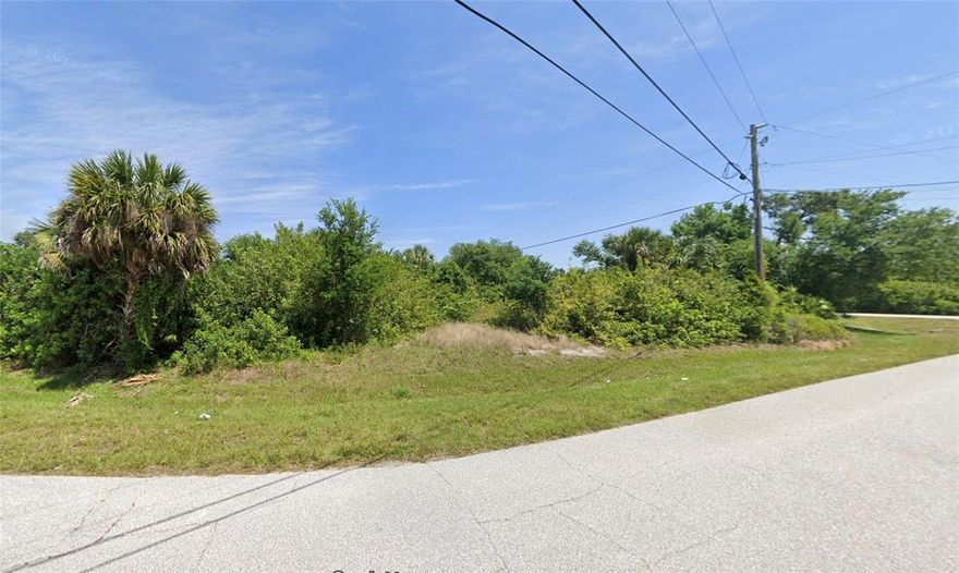 Build your Florida dream home on this oversized corner lot in desirable East Englewood, Charlotte County. Located in an X flood zone (no flood insurance required) and offering public water with no HOA restrictions, this buildable residential lot is ideal for new construction — whether you’re planning a primary residence, seasonal retreat, or investment property.
Perfectly positioned just off SR-776, this property offers easy access to everyday conveniences including shopping, dining, and major retailers. The beautiful beaches of Englewood and Manasota Key are just a short drive away, where you can soak up the sun, enjoy Gulf sunsets, or spend the day shelling and fishing.
Take advantage of this prime homesite and begin planning your custom Florida build today.