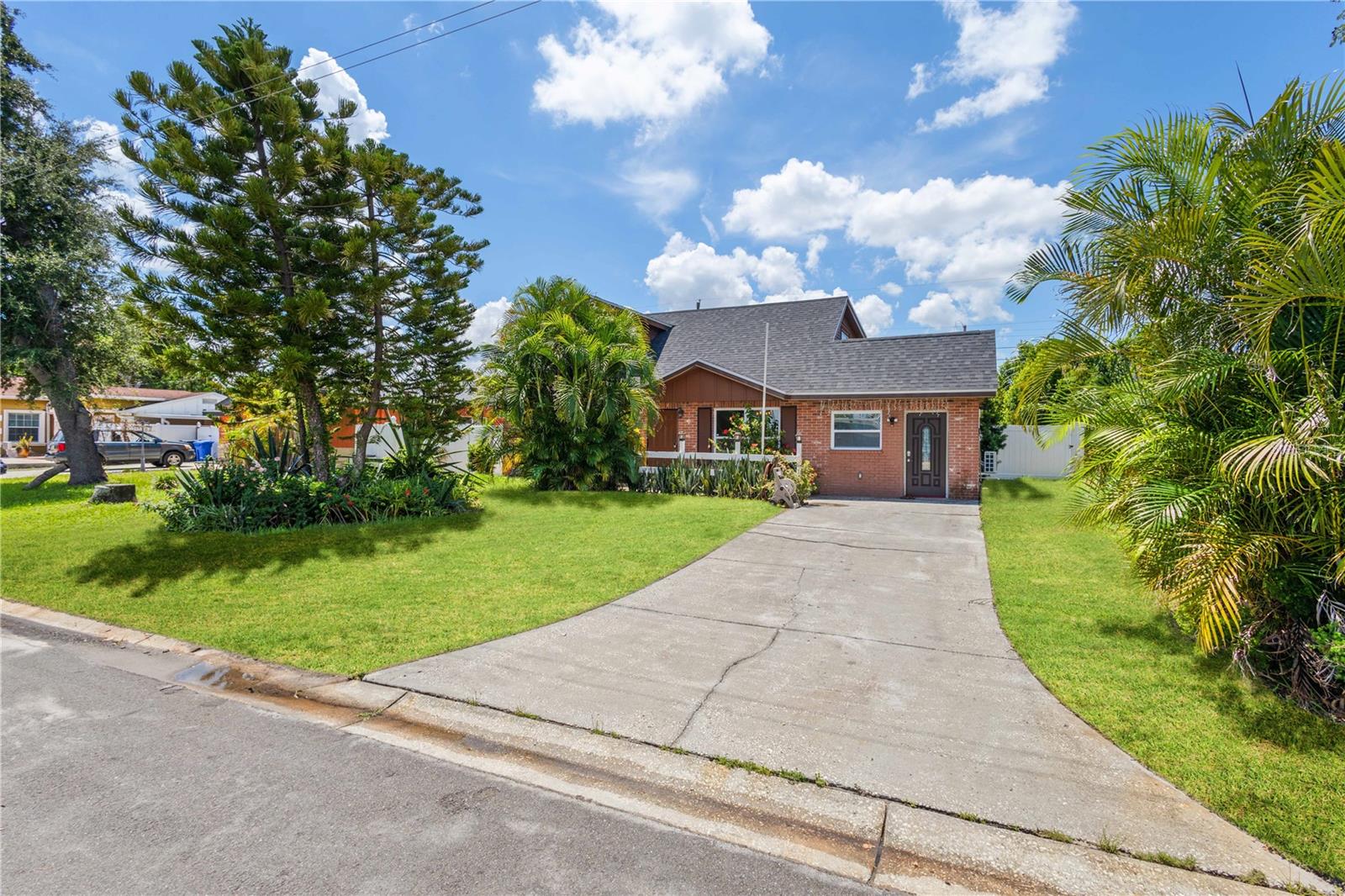 One or more photo(s) has been virtually staged. Welcome to your fully updated, move-in-ready home in the heart of Tampa! This beautifully renovated residence offers comfort, style, and peace of mind with a long list of recent upgrades.
Step inside to find a bright, open layout complemented by new windows (2021), new interior doors (2024), and new sliding doors (2024), filling the home with natural light. The kitchen shines with new appliances (2021) and modern finishes, creating an inviting space for daily living and entertaining.
Major system updates include a new roof (2021), new AC (2022), new water heater (2021), and a new main electric panel, ensuring efficiency and reliability for years to come.
The property also features a recently added en-suite / mother-in-law suite, complete with its own bathroom and kitchenette—ideal for guests, extended family, or rental potential. This home offers tremendous income-producing potential, backed by years of proven financial statements.
Step outside to experience this home’s standout features. Enjoy a brand-new deck (2024) with modern see-through cable railing, perfect for relaxing or hosting by the sparkling pool, which was resurfaced in 2021 and upgraded with a new pool pump (2024) and new pool heater (2024). The yard is beautifully landscaped with mature pine trees in the front and mid-grown palms in the back. A new drainage system directs water efficiently from the backyard to the front road, providing added peace of mind during Florida’s rainy season.
With every detail thoughtfully upgraded, this home is truly turnkey—ready for its next owner to simply move in, enjoy, and benefit from its strong investment potential.